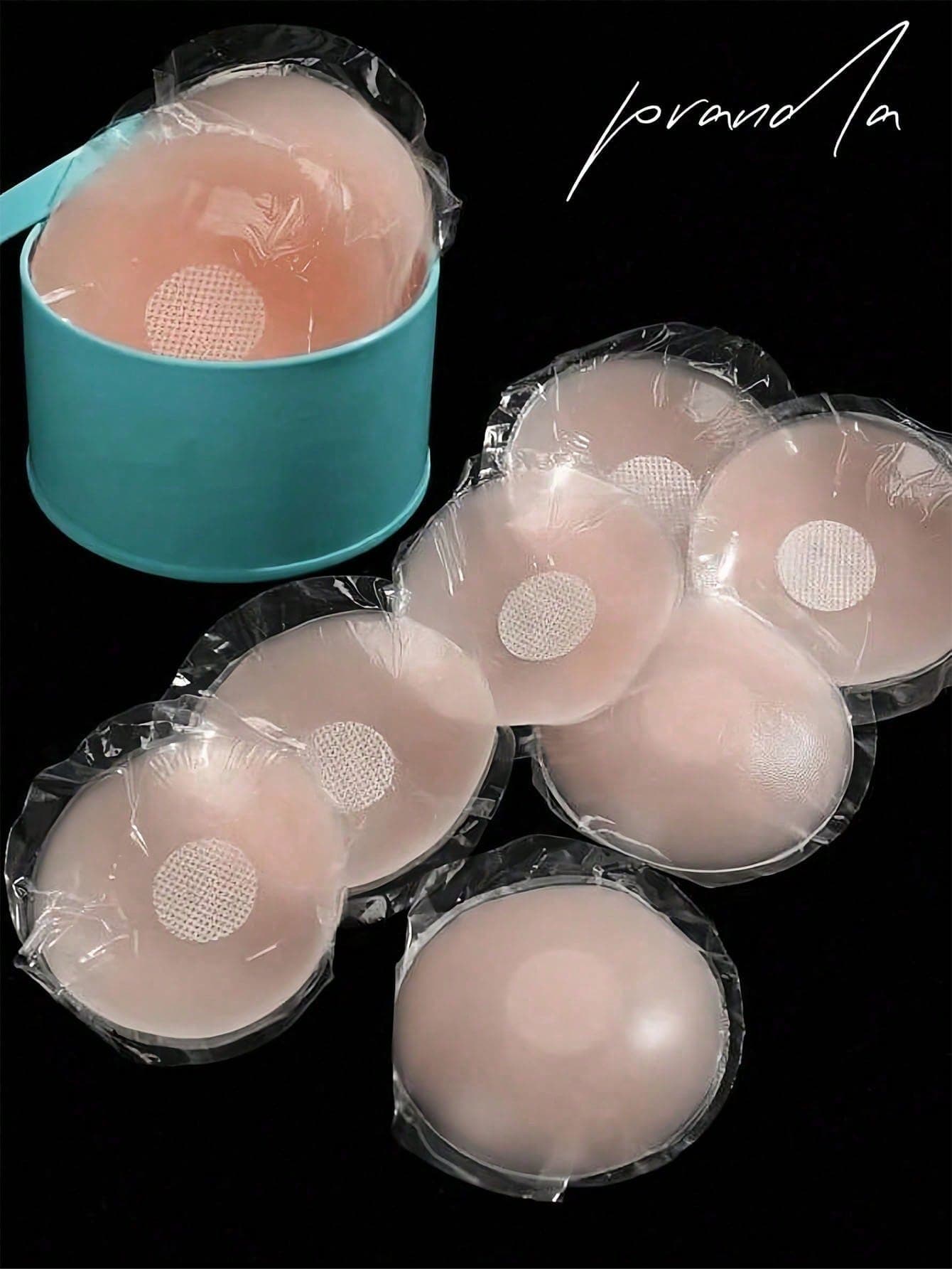 2/6/10pcs Reusable Lift Nipple Cover Bra Petals, Seamless Invisible Self-Adhesive Pasties, Non-Slip Backless Nipple Covers, Suitable For Various Occasions