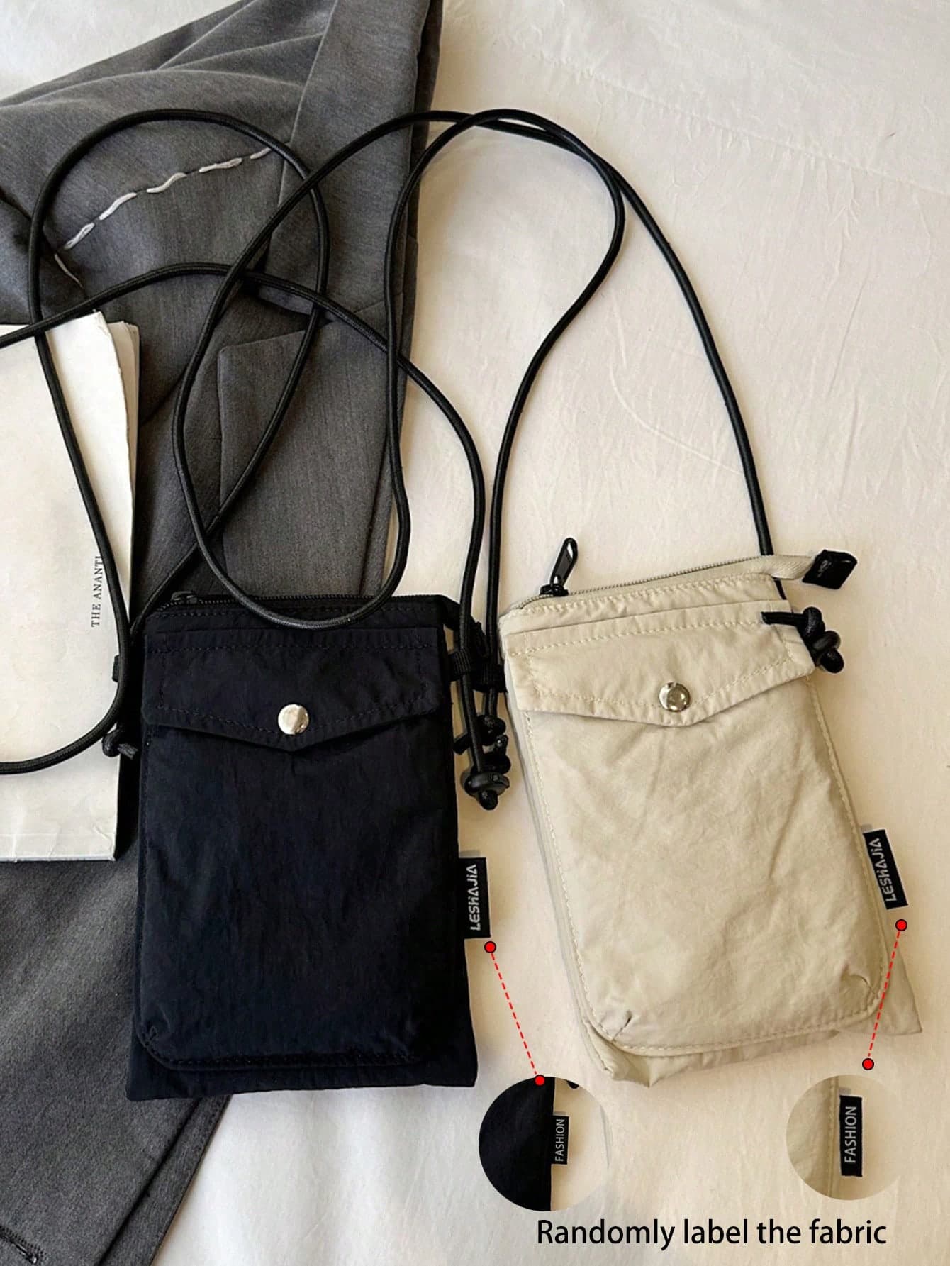 2025 New Korean Style Student Crossbody Bag, Fresh Minimalist Summer Bag, Spring Break Vacation Men's Bag, Backpack, Shoulder Bag, Crossbody Bag, Bookbag, Wallet, Messenger Bag, Men's Small Bag, Men's Waist Bag, Phone Bag, Canvas Tote Bag, Side Pocket, Pouch For Phones