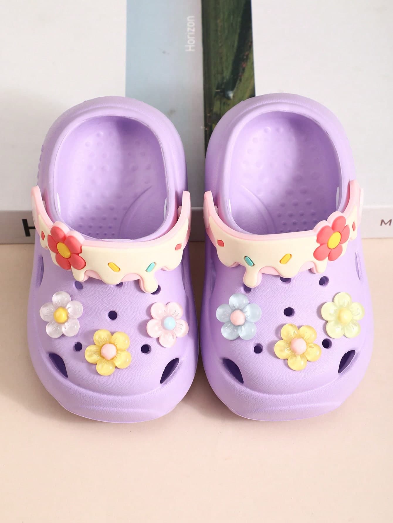Children's Slippers, Fashionable And Cute Sandals, Breathable And Anti-Slip, Indoor And Outdoor Garden Beach Slippers, Soft-Soled Baby Slippers