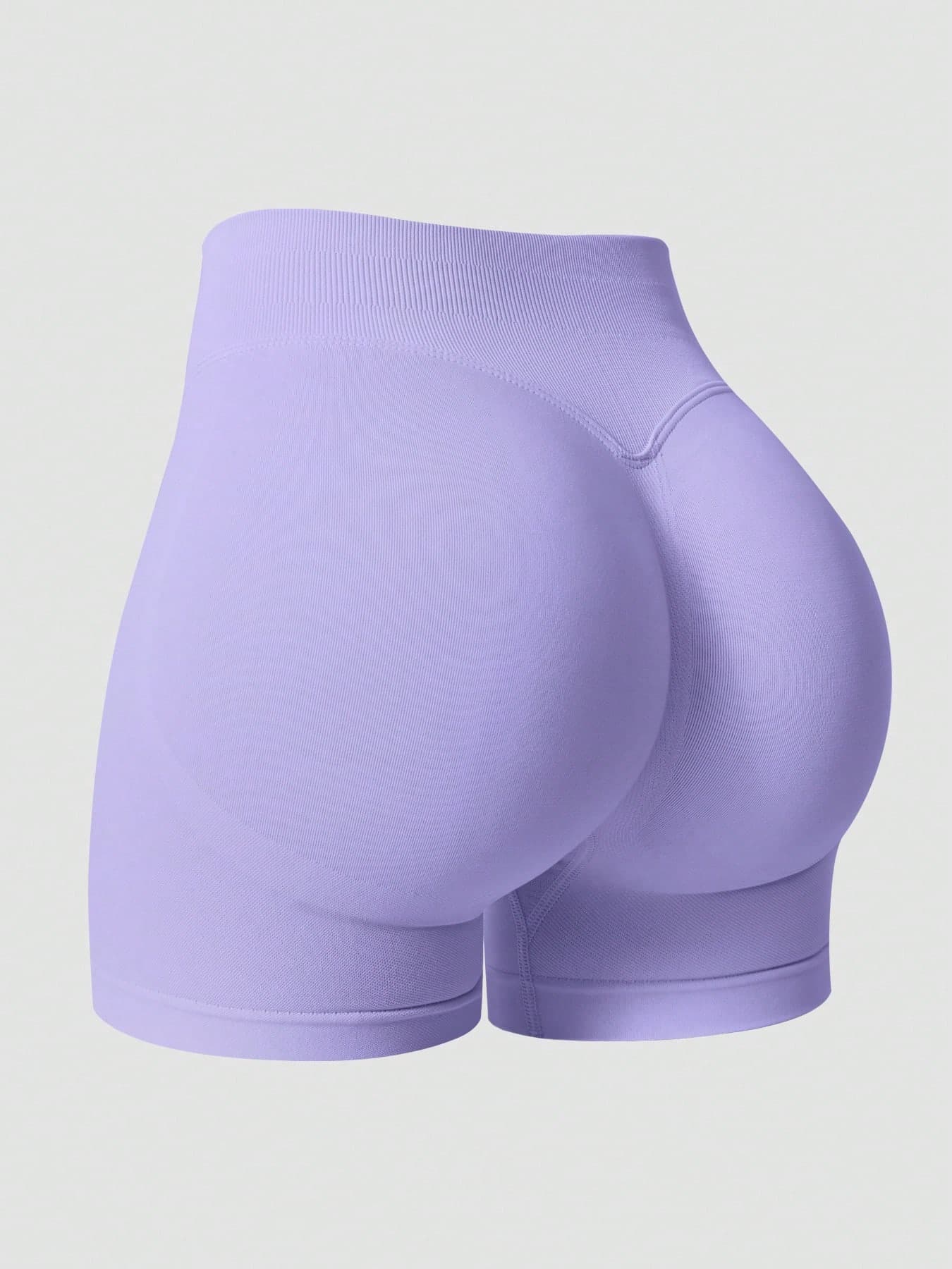 NcmRyu Women's Seamless Elastic Waist Shapewear Yoga Fitness Gym Running Sports Shorts Summer