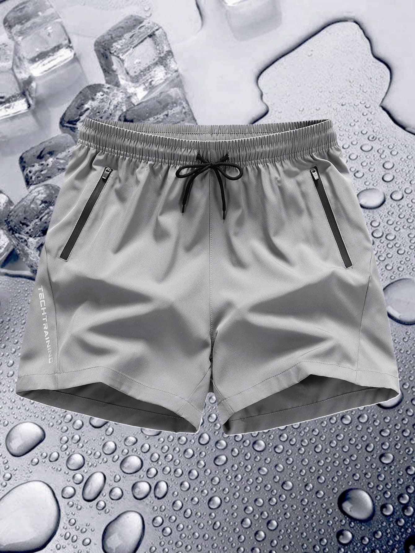 Tween Boy Breathable Quick-Dry Elastic Waist Outdoor Sports Shorts, Summer