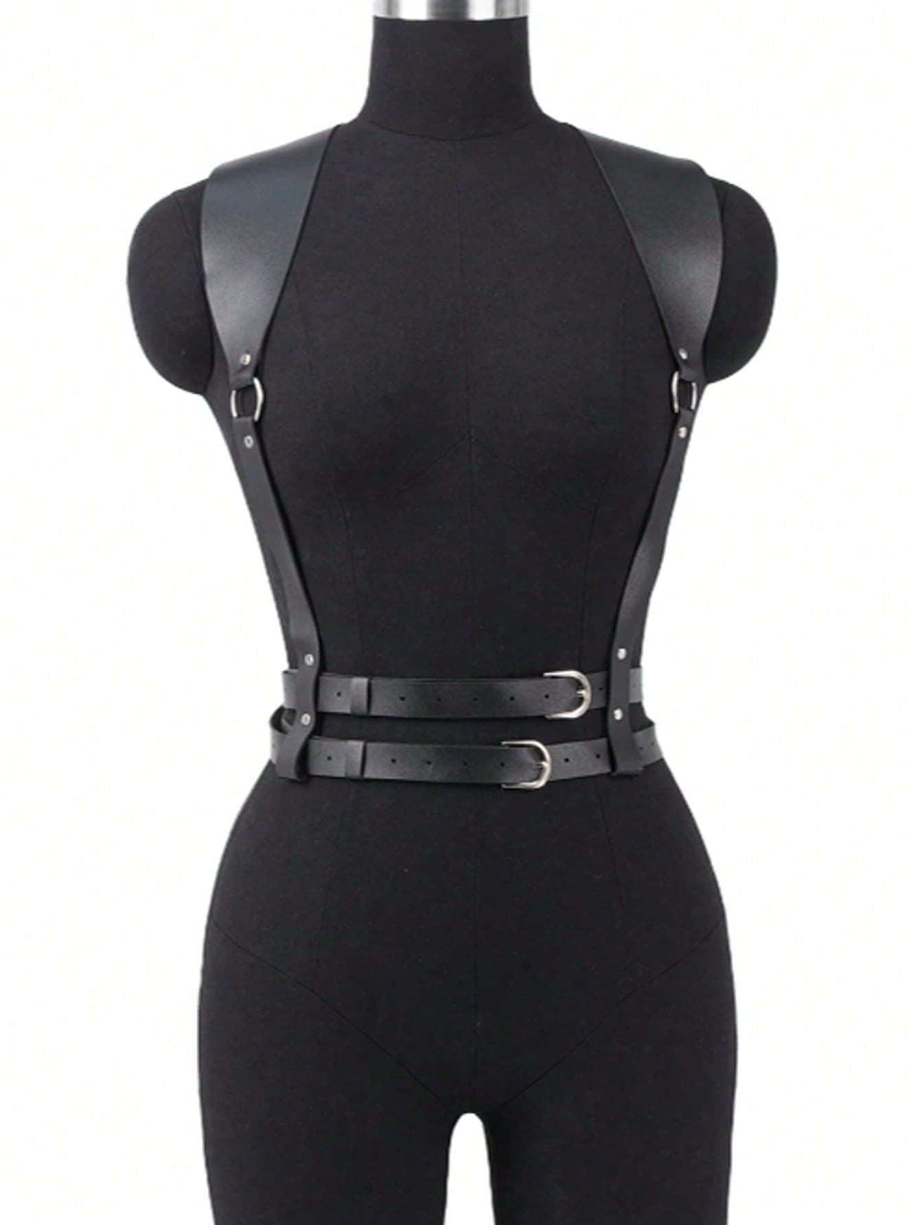 Women Harness Belt Pu Leather Suspenders For Women Bondage Body Harness Corset Goth Fetish Clothing Exotic Accessories