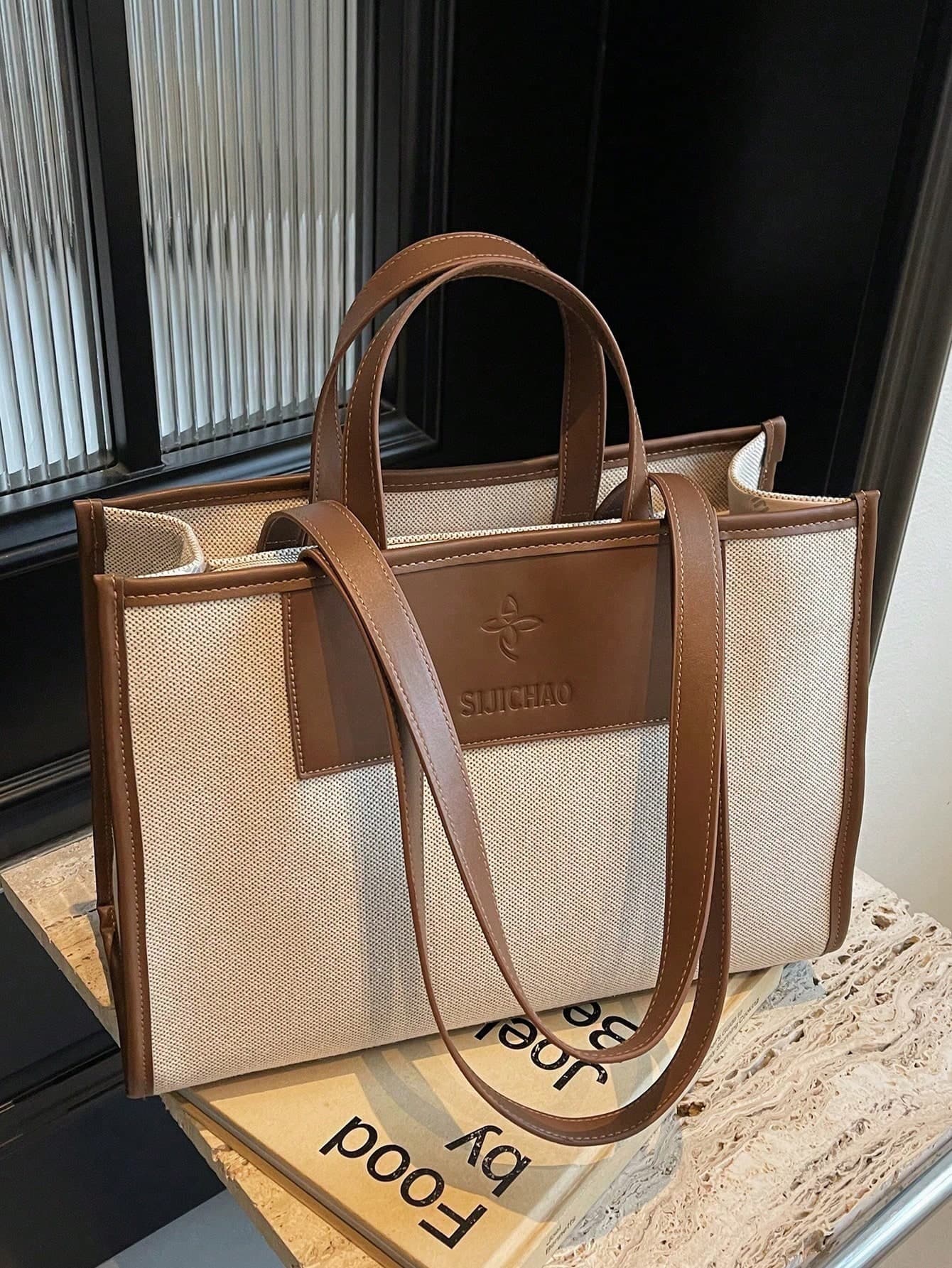 Minimalist Large Capacity Handbag Shoulder Bag Tote Bag Crossbody Bag