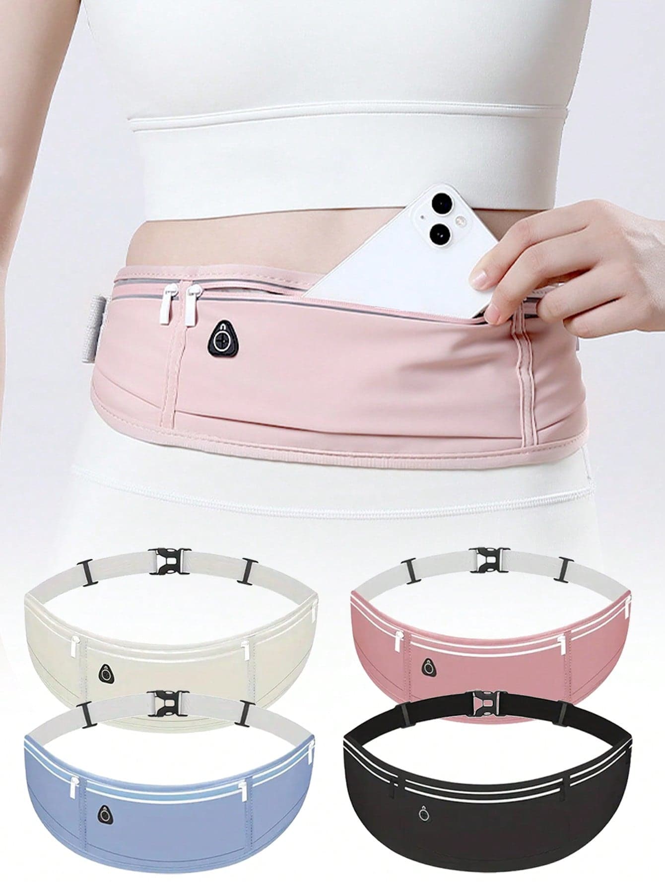 Professional Running Waist Bag, Men Women Pouch Gym Bag, Hiking, Travel, Portable, Lightweight, Durable, Stylish, For Home, For Outdoor, Daily Use