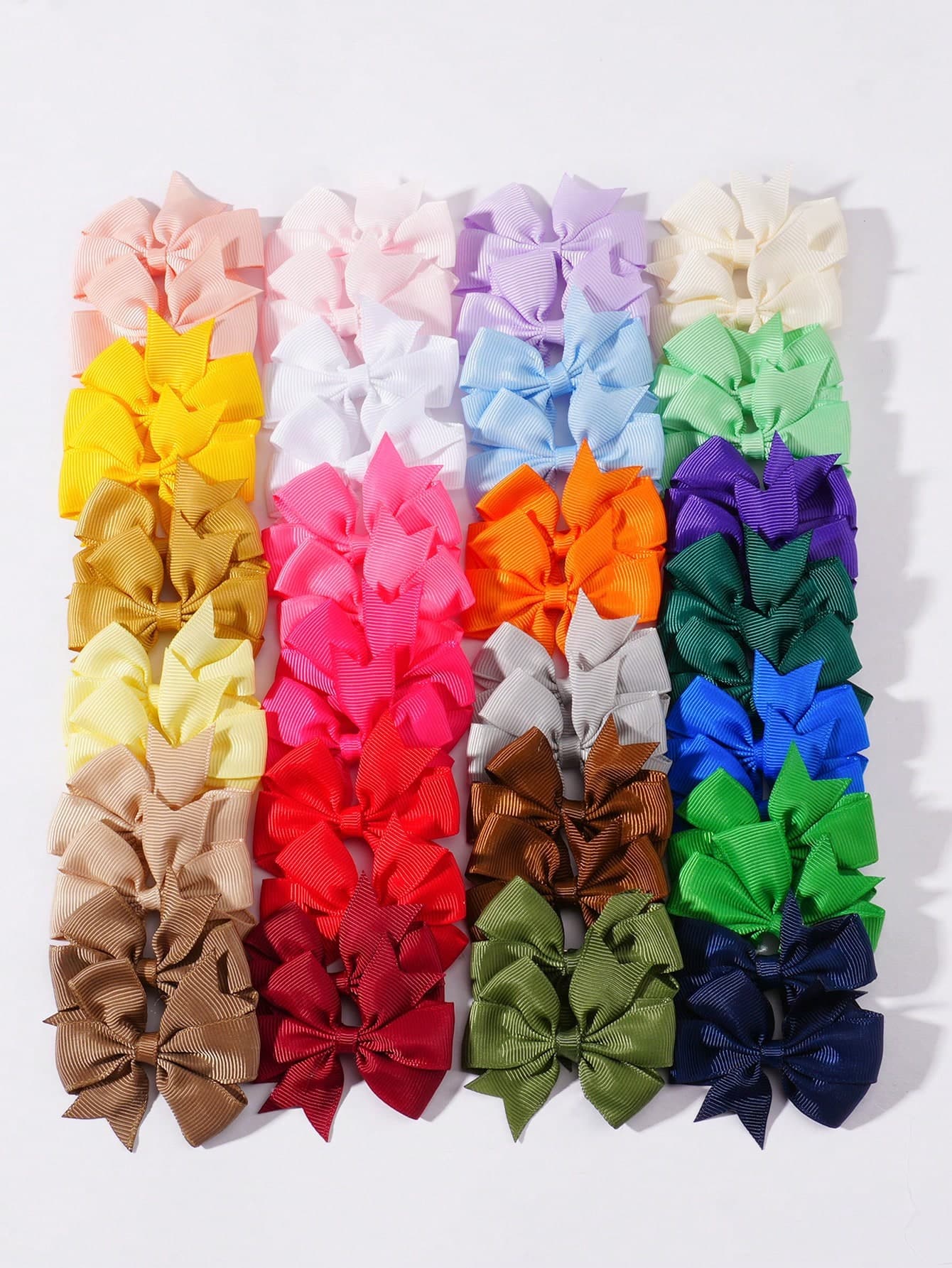 Princess Girl Bow Hair Clips, Cute Sweet Baby Hair Accessories Mixed Color Set, Party Gifts For Girls