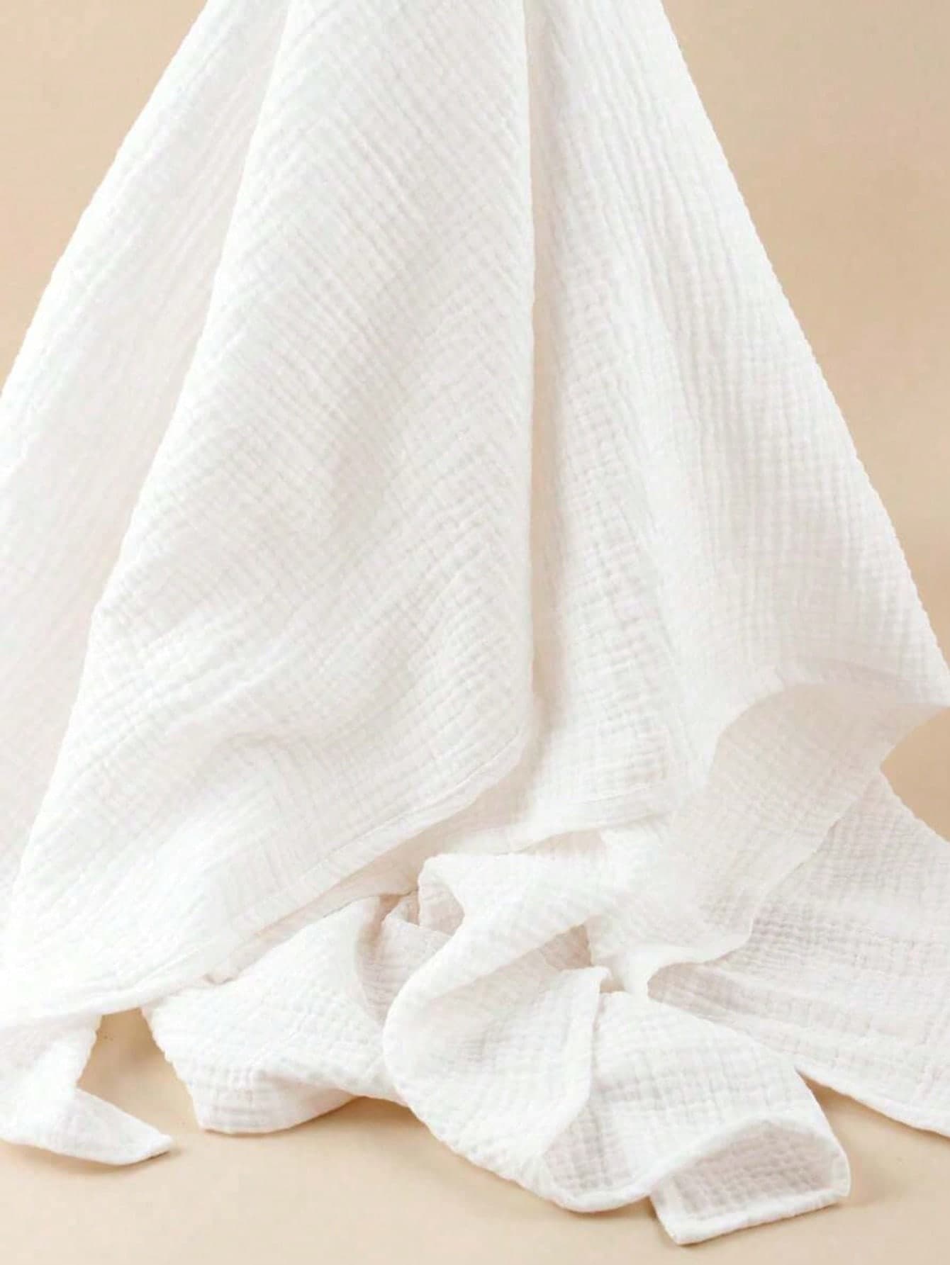 1pc Lemon Pattern Muslin Baby Swaddle Blanket, Stroller Cover, Baby Receiving Blanket (For Boy & Girl), Neutral Newborn Gauze Swaddle, Nursery Bedding, Baby Bath Towel