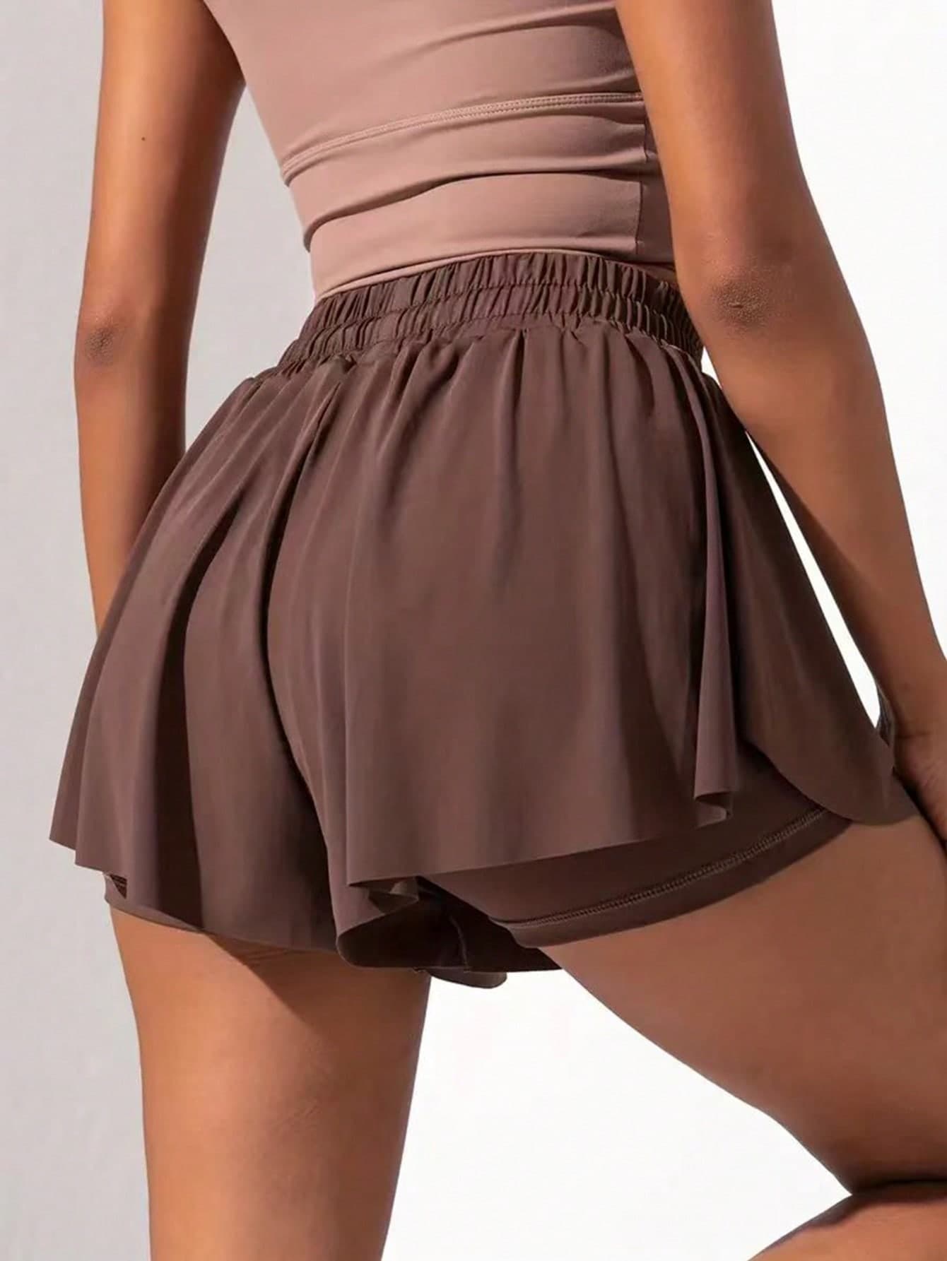 Women's Flowy Athletic Shorts, Casual Loose Shorts For Gym, Yoga, Running, Tennis, With Pockets, Comfortable & Cute Summer Wear Sports