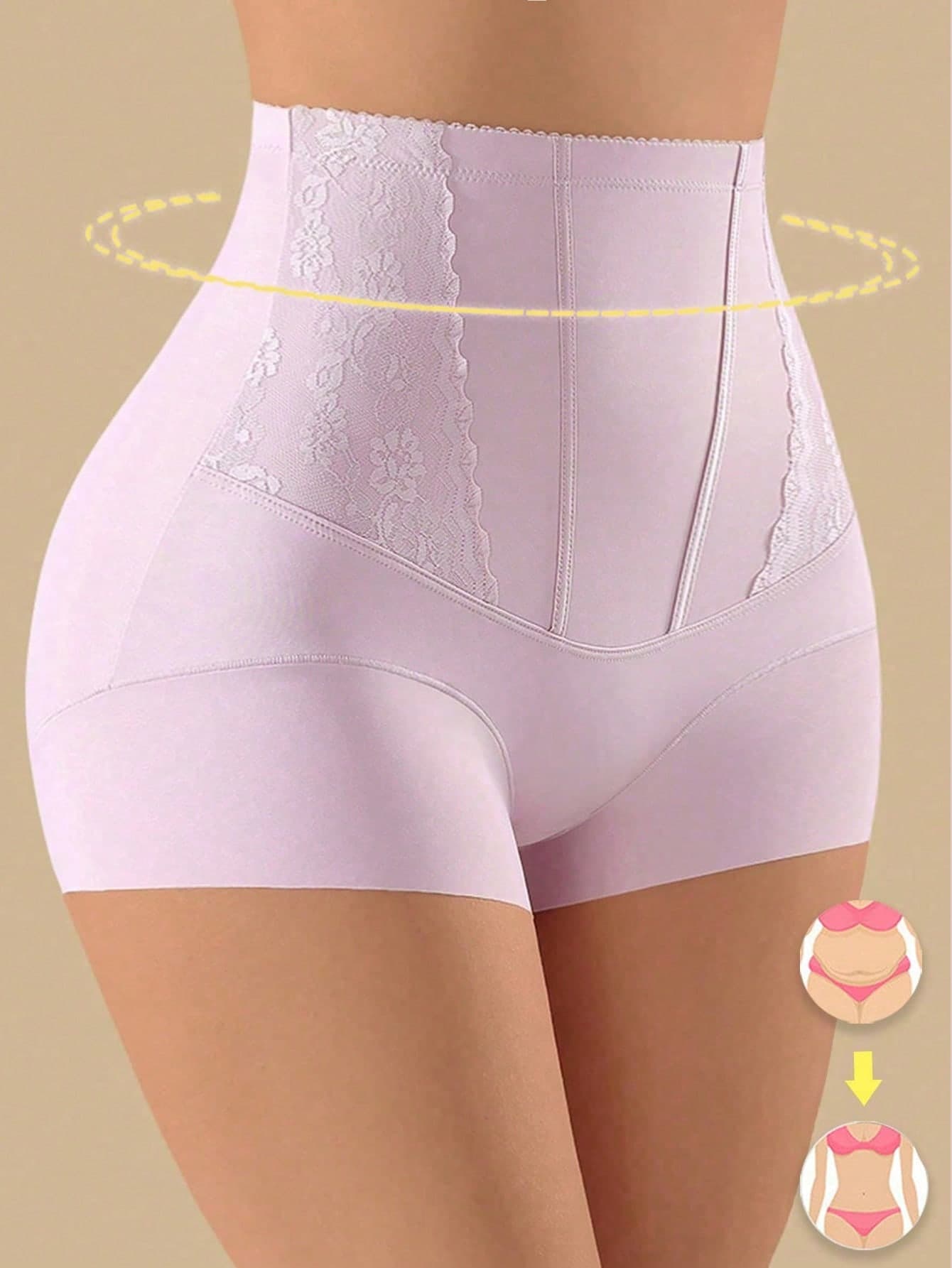 High Waist Seamless Slimming Pants For Women, Tummy Control, Waist Cincher, Butt Lifter Shapewear Leggings