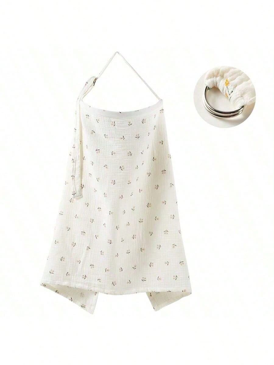 Soft Muslin Nursing Cover, Breastfeeding Scarf, Stroller Canopy, Sunshade Blanket, Multi-Purpose Nursing Cover For Baby, Portable For Outdoor Use, Spring/Summer