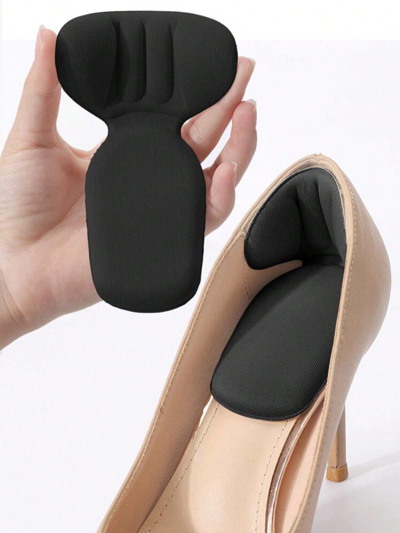1 / 2 / 5 / 10 Pairs Heel Anti-Slip Pads Lining Inserts, Suitable For Loose Shoes, Heel Pads (For Those With Oversized Shoes, Unisex), Padding Can Improve Shoe Fit And Comfort, Prevent Heel Slippage And Blisters In High Heels, Women's Pumps And Men's Sneakers During Summer