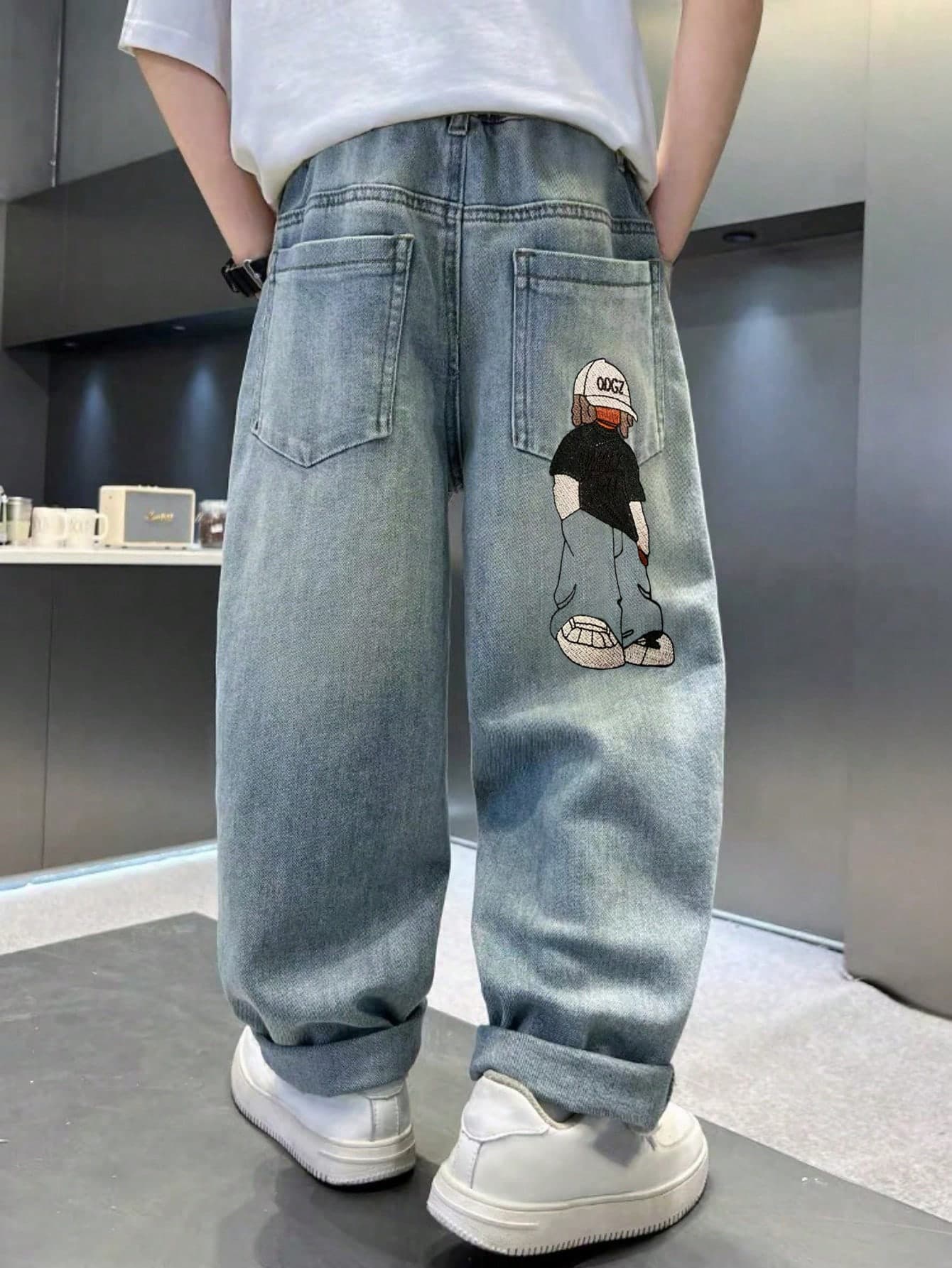 Boys' Casual Straight Leg Jeans, Autumn 2025