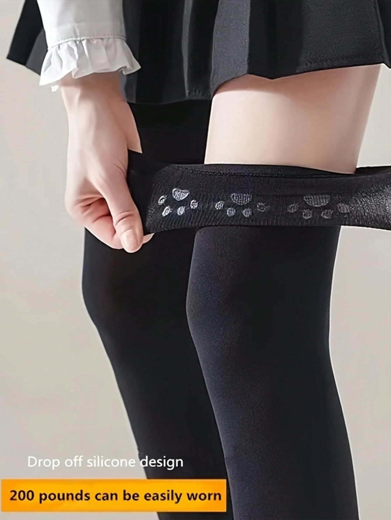 High Socks, Long Stockings, Tall Tights, Silicone Non,Slip High Knee Socks For Winter And Autumn, Cozy Socks
