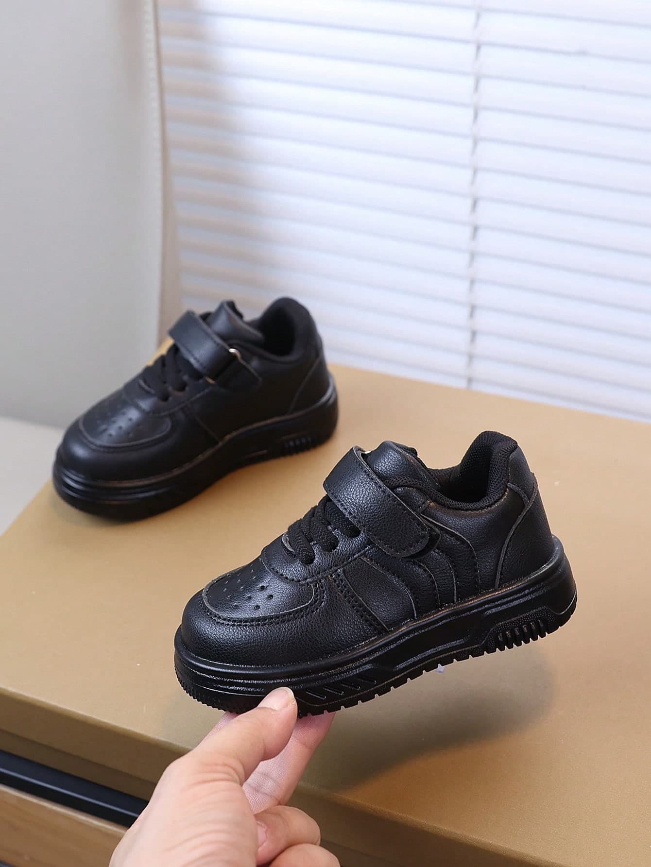 1 Pair Children's Autumn New Girls' Soft Sole Slip-On Shoes, Fashionable Versatile Non-Slip Tennis Shoes