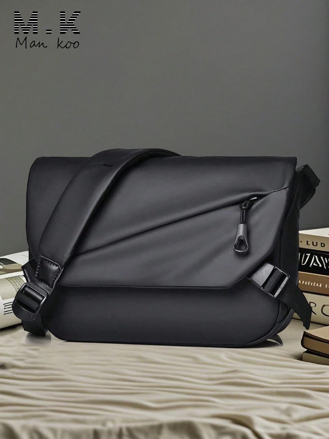 Men's Messenger Bag, Fashion Large Capacity Shoulder Diagonal Bag, Solid Color Square Bag, Water Resistant PU Crossbody Bag, Lightweight Casual Crossbody Bag Suitable For Men, Youth Gift Men Bag Gifts For Men Vacation Travel Essentials Dad Gifts Valentine's Day Vintage Bag For Men Camping Sling Bag For Men Stickers Bags Summer Back To School Valentines Gifts Valentine Gifts For Men Vintage Shoulder Bag Summer Bag Spring Break Gift Bag Pack Cross Body Bag Vintage Bags School Supplies, Tote Bags For University