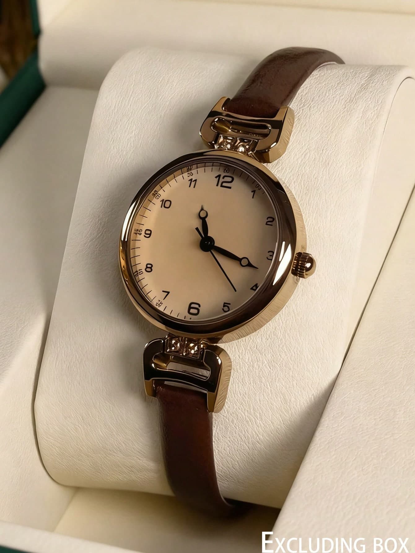 1pc Vintage Style Women's Watch, High-Quality Student Petite Dial Quartz Watch, Luxury British Design