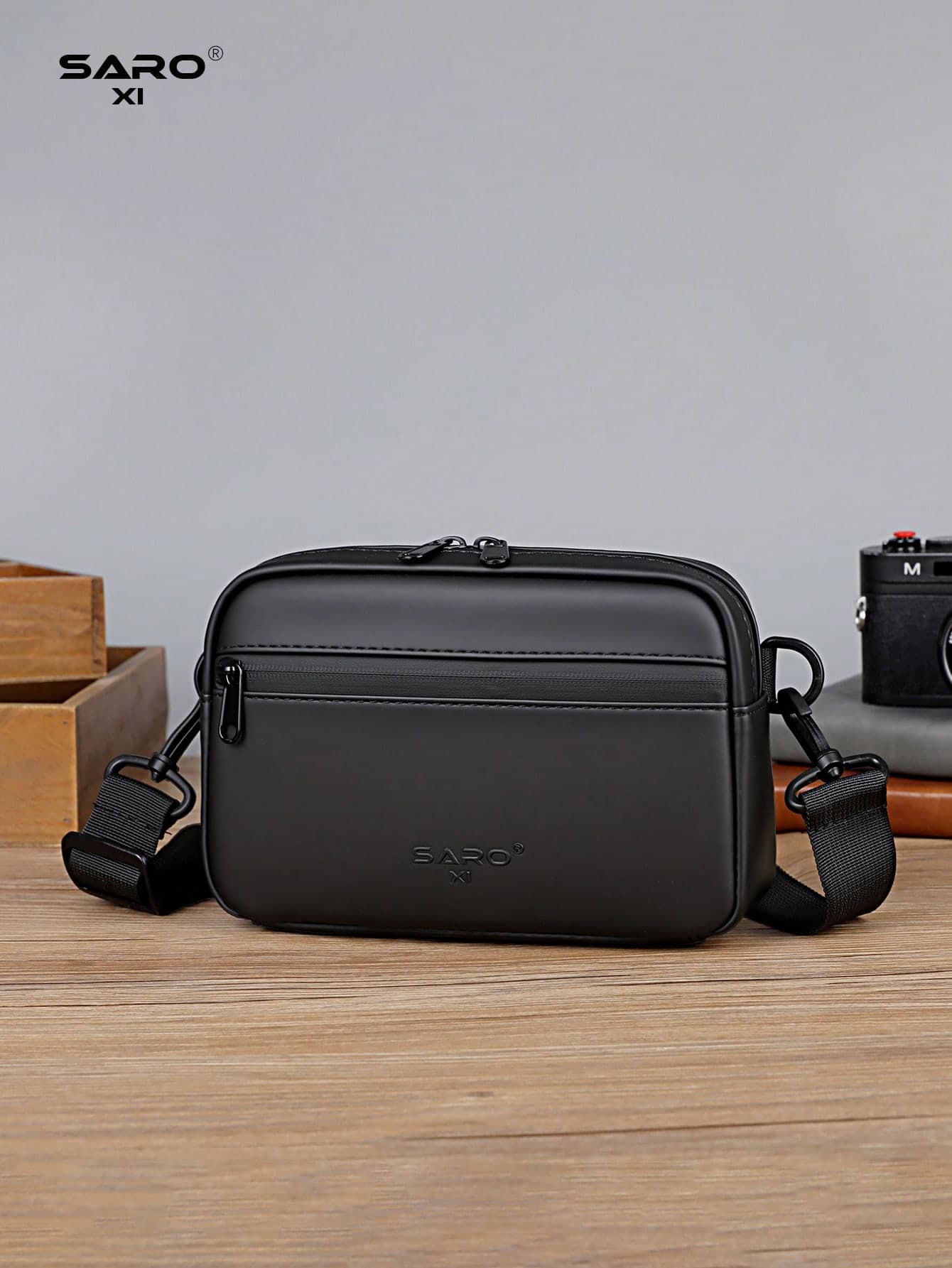 Men's Fashion Casual Messenger Bag, Large Capacity Youth Street Crossbody Bag, New Style Gift Pouch Valentine's Day, Easter, Tote Bags For University