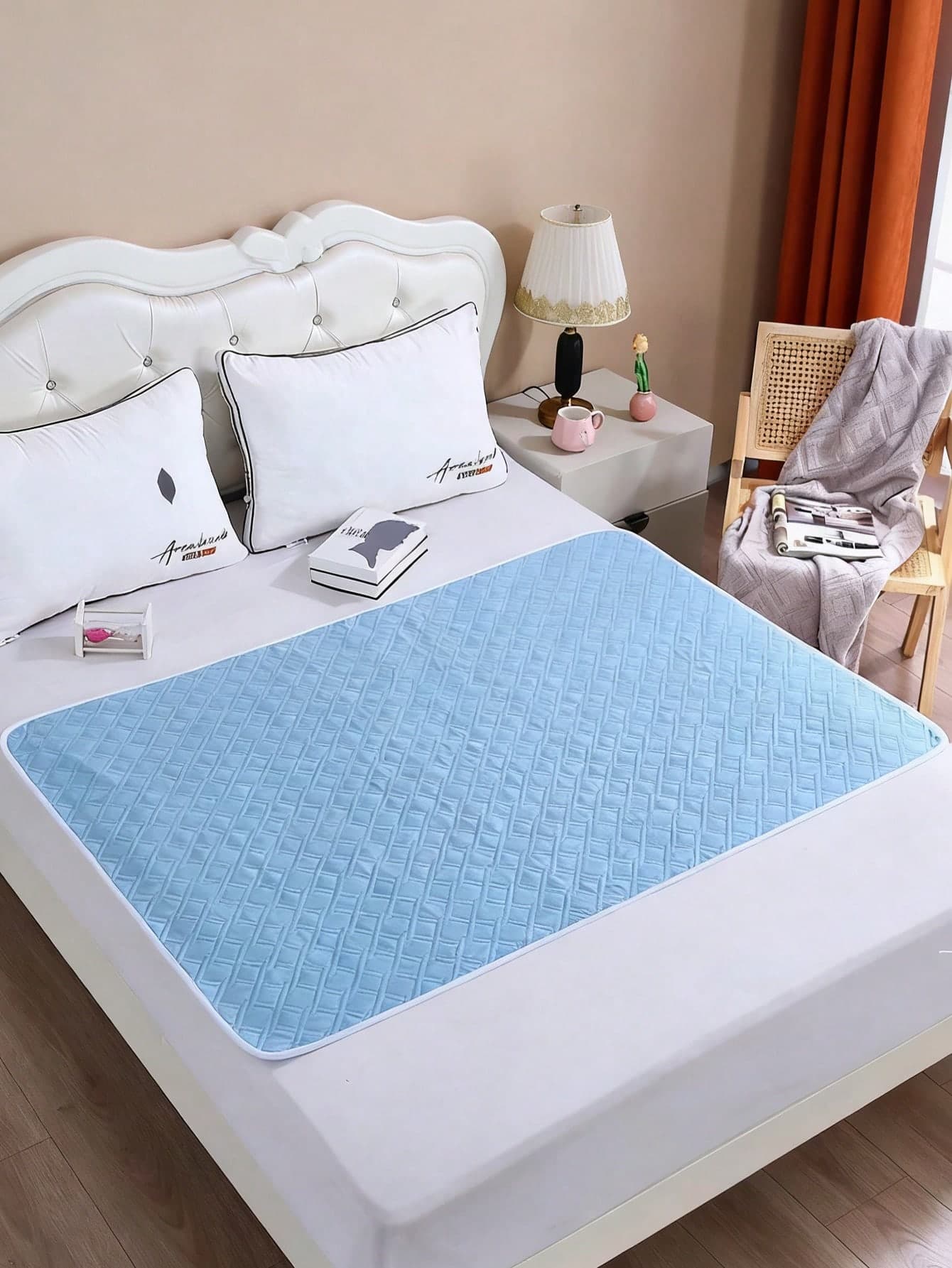 Waterproof Washable Bed Pad, Reusable Leak-Proof Menstrual Pad, Waterproof Washable Mattress Pad, Leak-Proof Menstrual Mattress Pad, Mattress Protector, 4-Layer Incontinence Pad, Reusable Large Mattress Protector, Women's Menstrual Care, Elderly And Pet Leak-Proof Mattress Pad