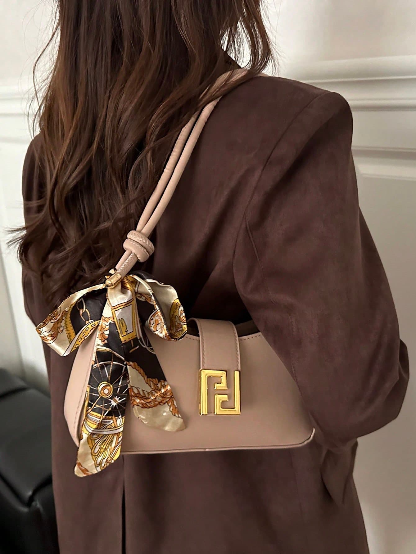 New Luxury Solid Color Versatile Women Shoulder Bag