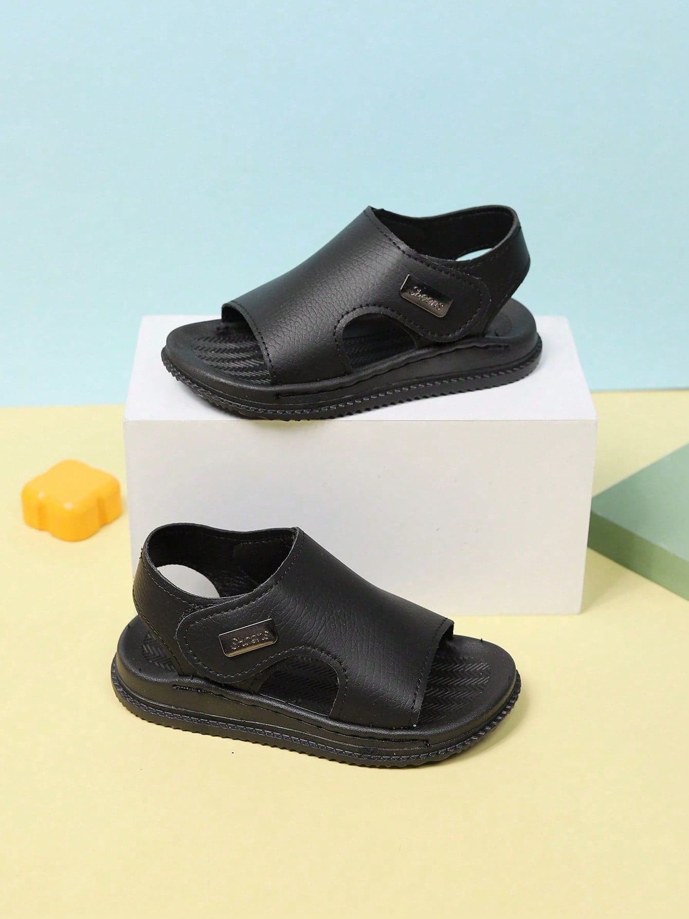 Fashionable Casual Flat Sandals For Toddler, Little Kid, Big Kid, Soft Bottom Baby Walking Shoes