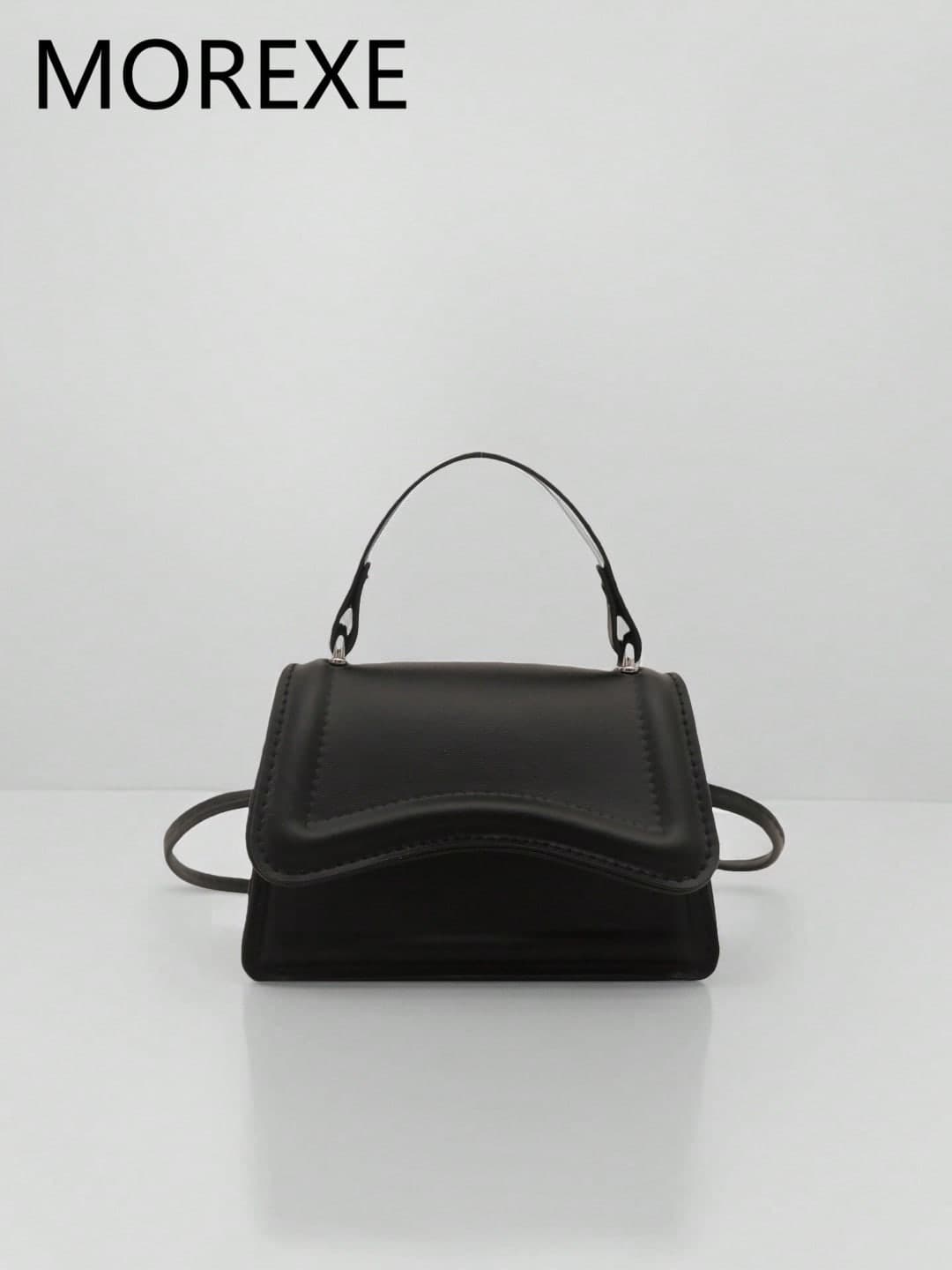 Mini Women Handbag, Lightweight Portable Hand-Held Mini Tote, 2025 Summer New Flap Plain Color Crossbody Bag