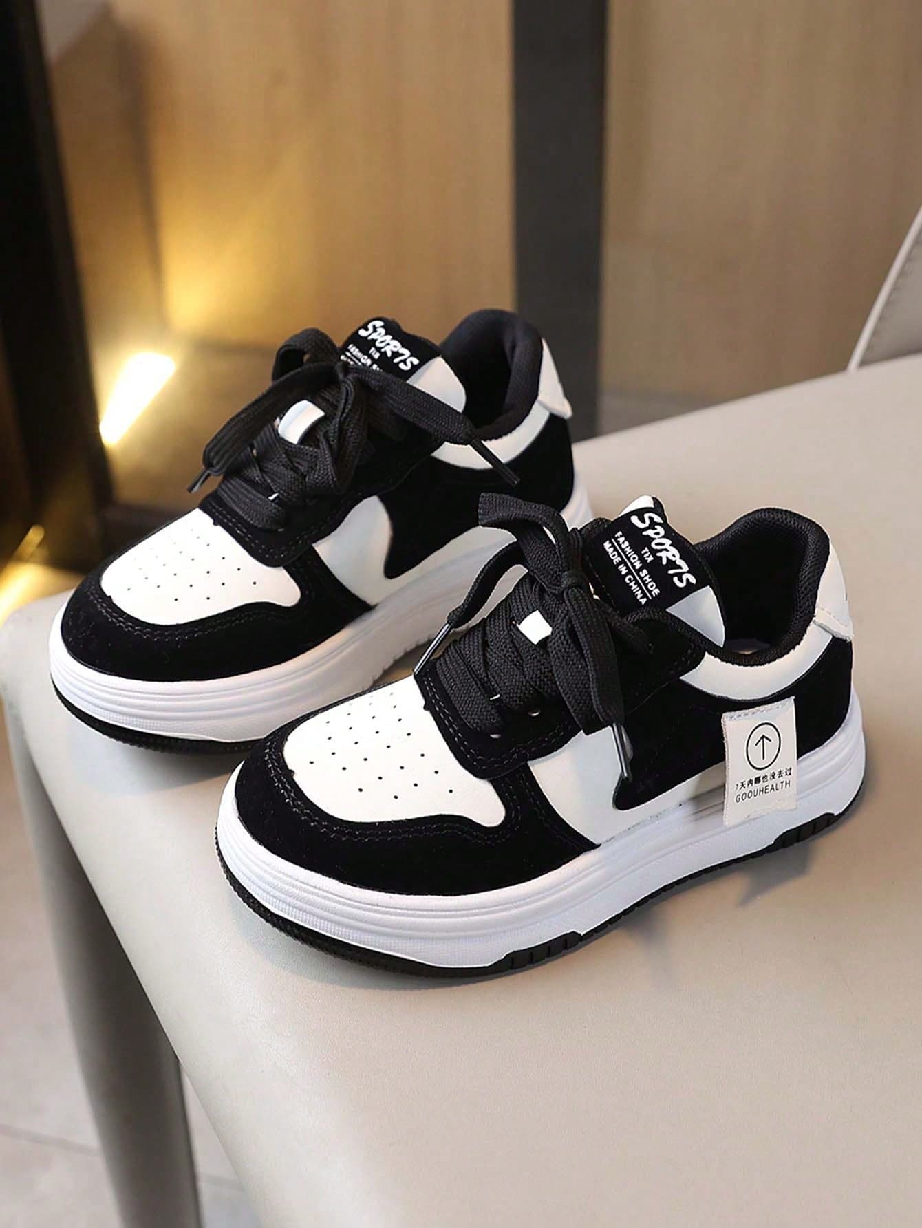 1 Pair Children's Autumn New Fashion Versatile Non-Slip Casual Sneakers For Big Kids