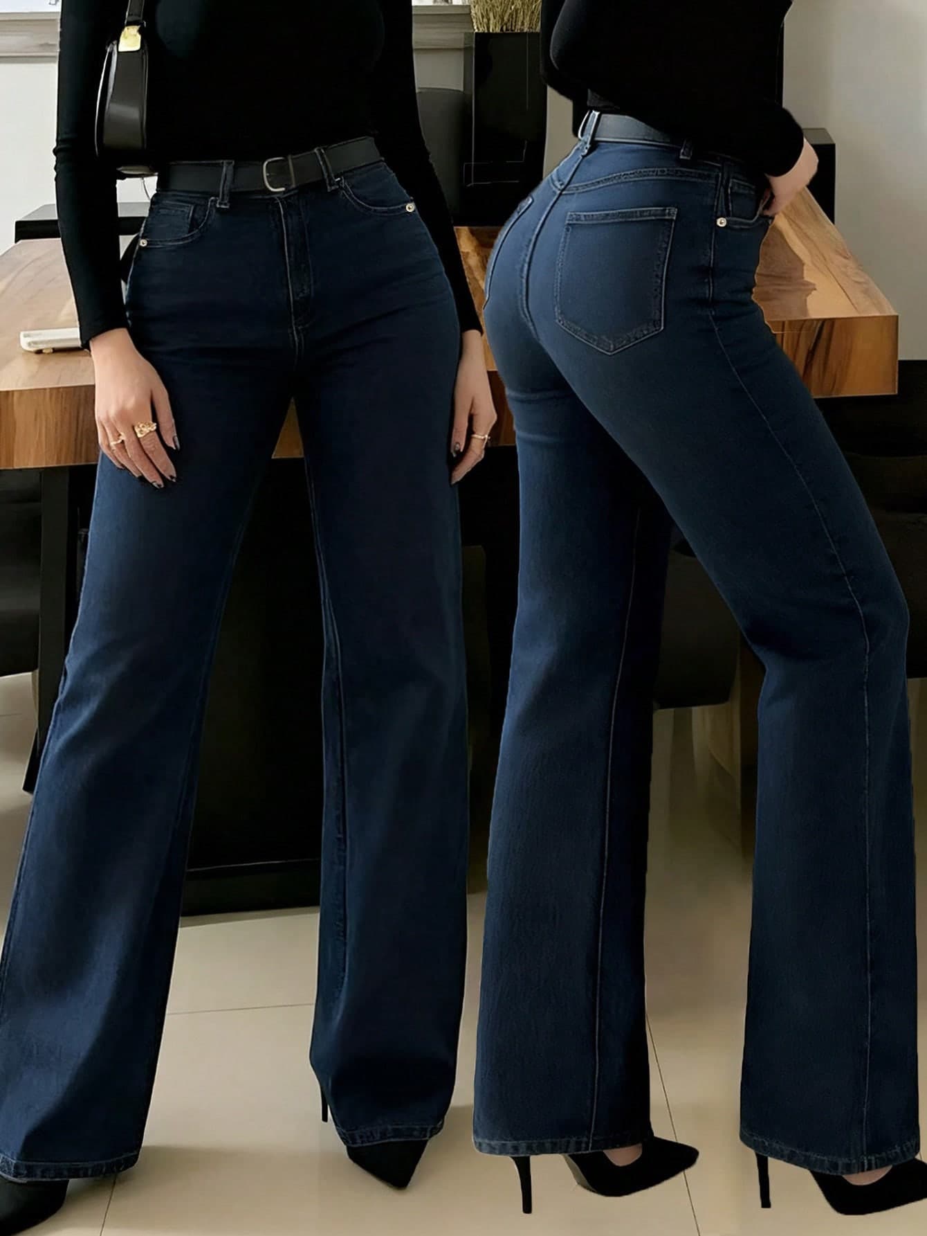 New Women Straight Leg Jeans, Loose Fit Casual Street Style Brand Relaxed Fit Jeans, Women Denim Pants And Clothing Spring
