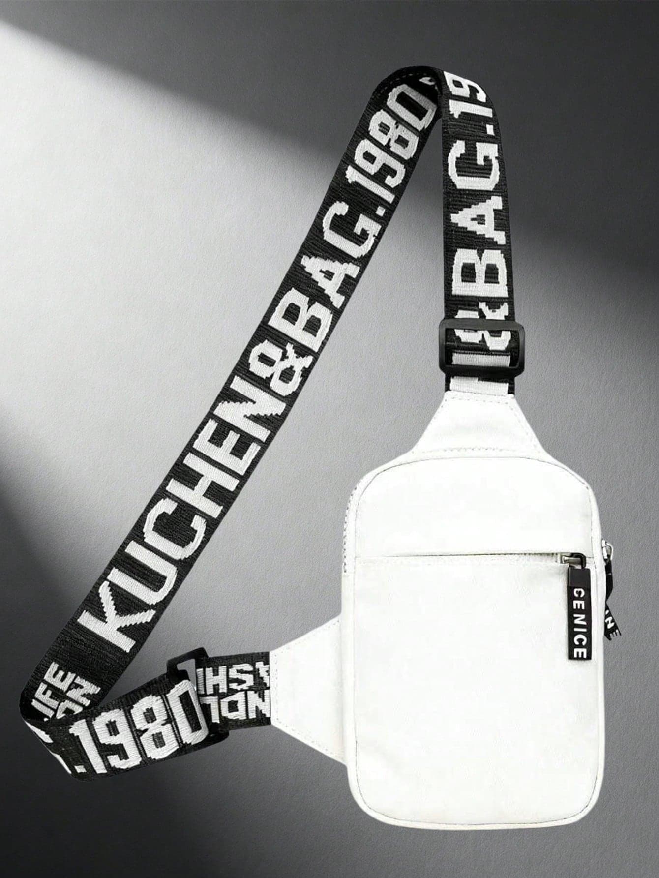 Men's Small Square Crossbody Bag Chest Bag Waist Bag Shoulder Bag Running Bag Night Running Bag Cycling Bag Fashion Solid Color Minimalist Versatile Cartoon Print Graffiti Hip-Hop Sports Street Business Casual Simple Bag Travel Vacation Essential Youth Personalized Cool Small Square Bag Teacher School Sports Outdoor Trip Bag Phone Bag Coin Purse Lightweight Gift Men's Waist Bag Teacher Teacher School Vintage College Student Father Gift Halloween Gift Men's Autumn Winter Christmas Scream Men's Crossbody Bag Winter Christmas Gift Peach Tree