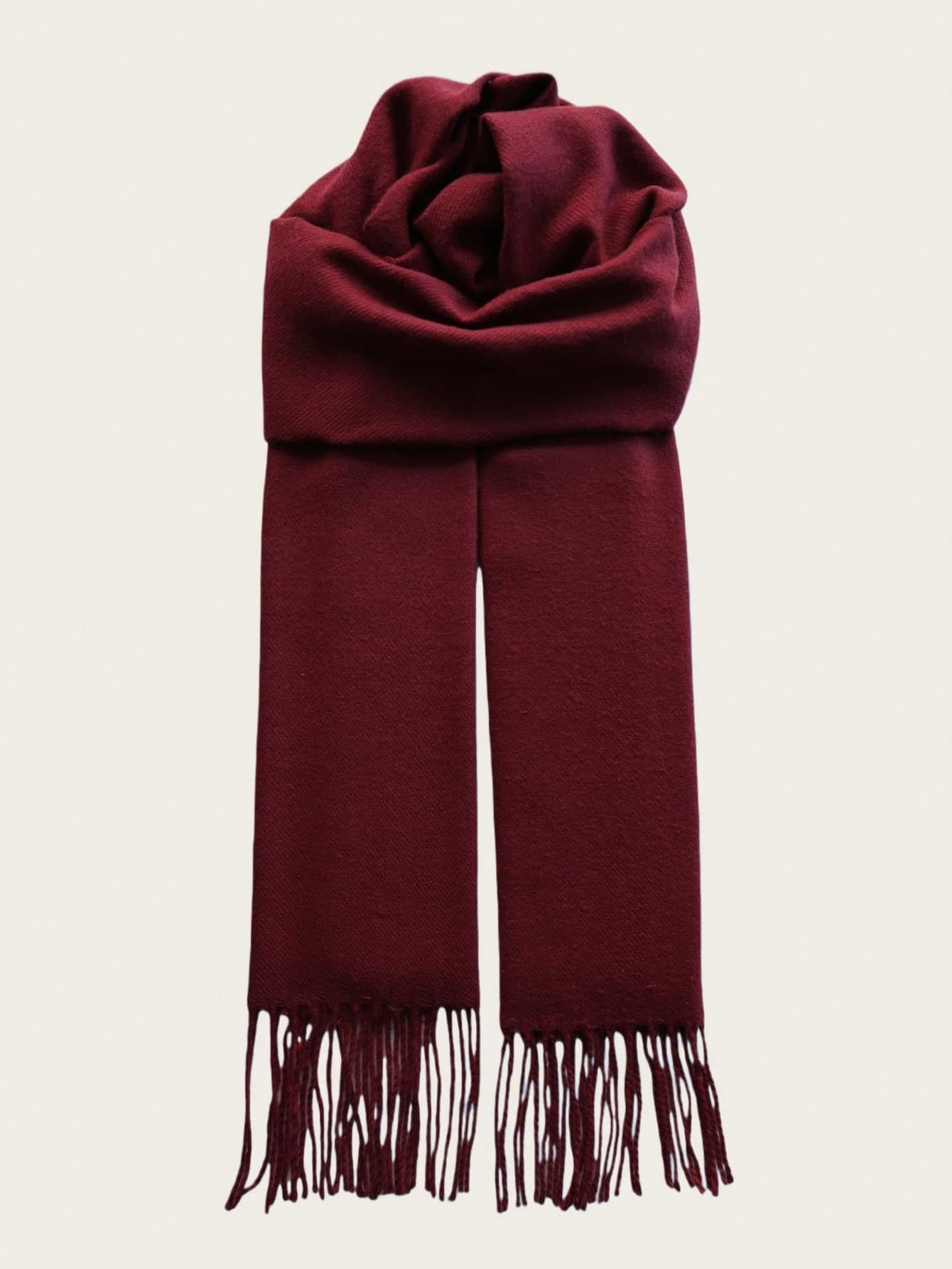 1pc Men Plaid Scarf With Tassels, Warm Men Scarf Accessory For Students, Couples, Business, Outdoor In Autumn/Winter