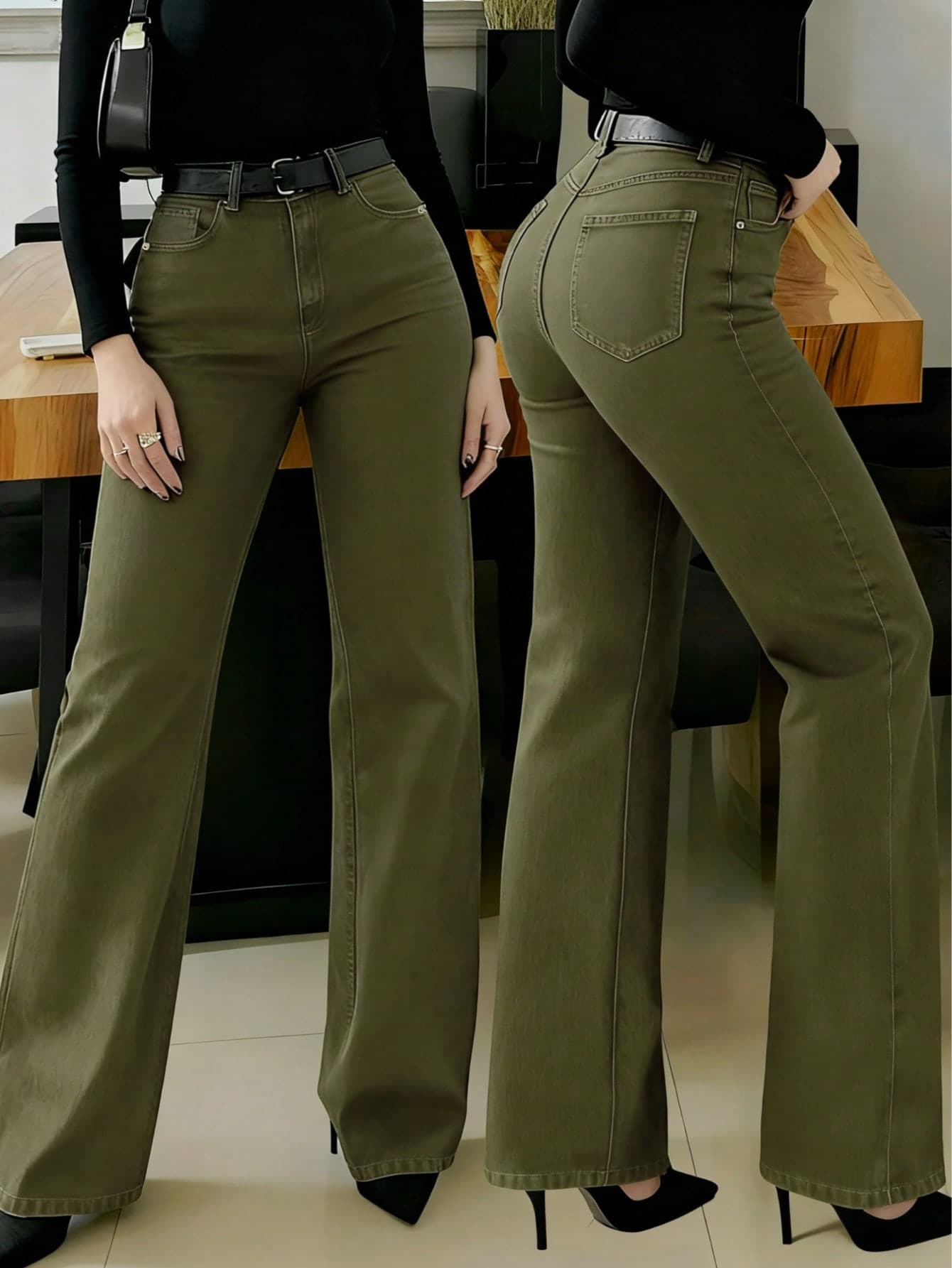 New Women Straight Leg Jeans, Loose Fit Casual Street Style Brand Relaxed Fit Jeans, Women Denim Pants And Clothing Spring
