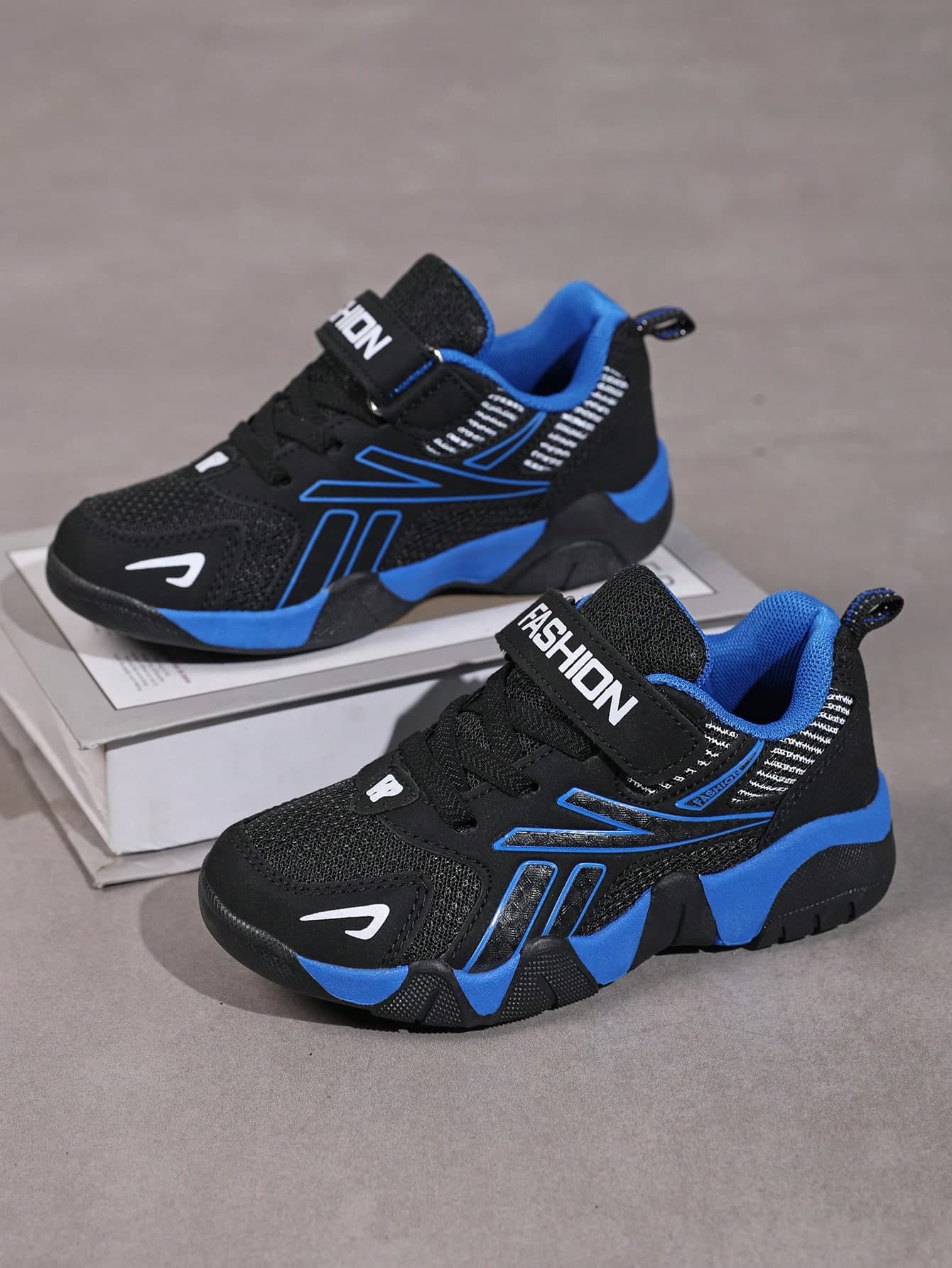 1 Pair Breathable Mesh Lace-Up Sneakers For Teenagers, Low-Top Running Shoes For Teenage Boys, Lightweight And Fashionable Student Shoes, Suitable For Spring, Summer, Autumn And Winter