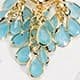 Jade-colored Teardrop Earrings