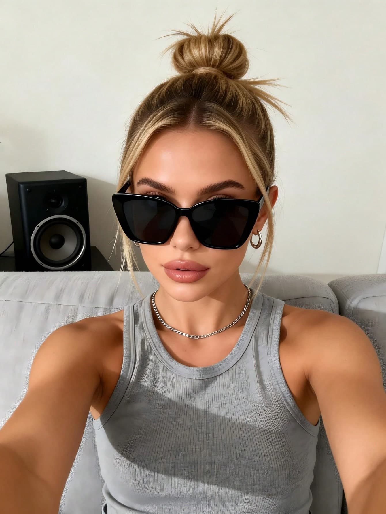 1 Pair Plastic Cat Eye For Women, Suitable For Tropical Beach Vacation, Outdoor Travel, Shopping, Beach Party And Other Occasions, Ideal Accessory For Summer Beach Vacation And Outdoor Travel. Casual Cat Eye Glasses Frame, Suitable For Going Out And Back To School Season.