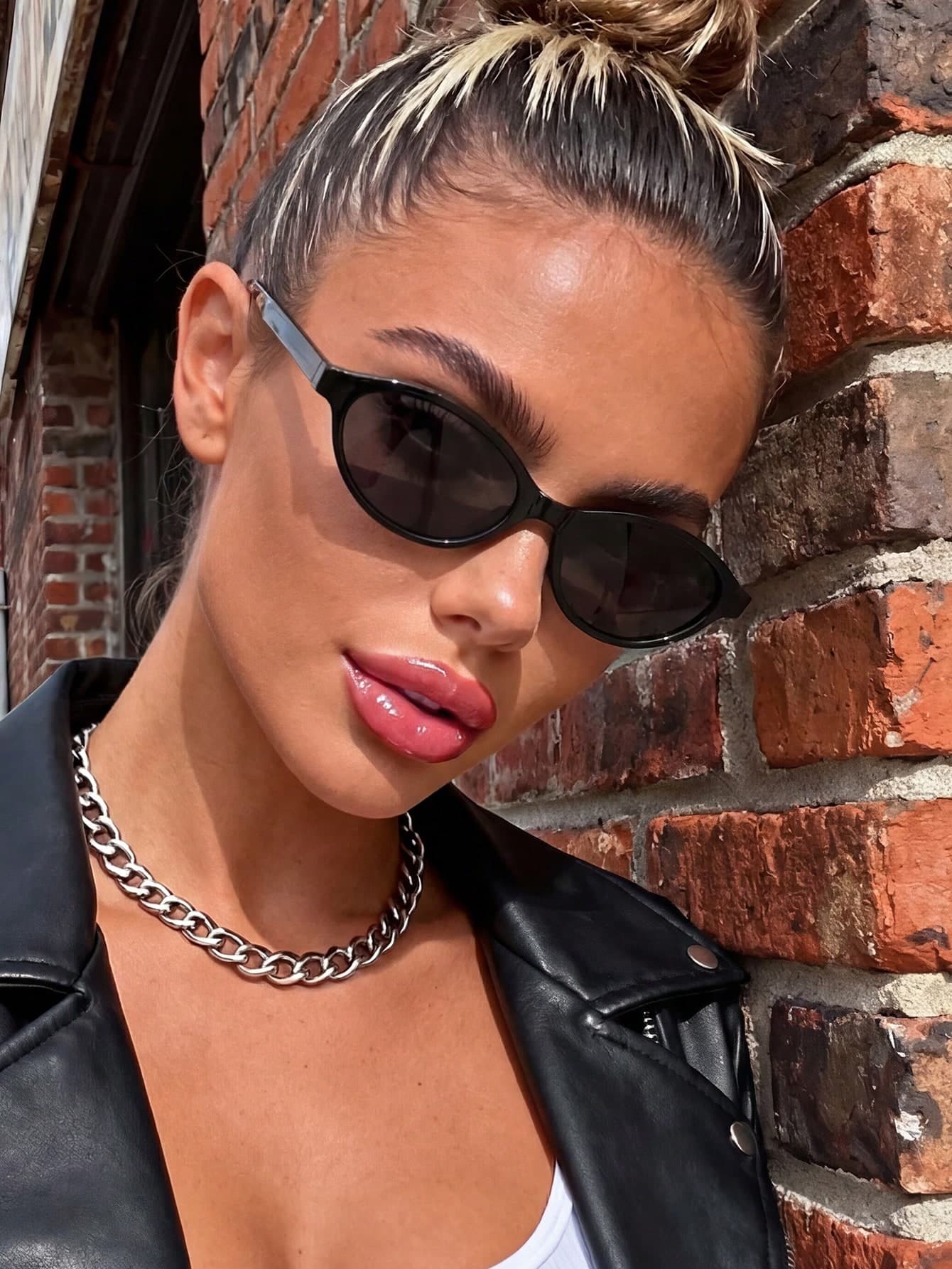 Oval Small Frame Sunglasses For Outfits, Travel, Driving, Summer Accessories And Festivals