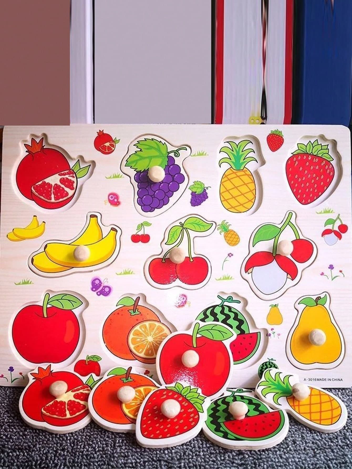 Enhanced Thematic Education Geometric Puzzle Board, A Fun And Affordable Handheld Puzzle Development Tool. This Toy Helps With Shape Matching Training And Improves Hand-Eye Coordination, Making It Very Suitable For Boys And Girls To Use During The Back-To-School Season.