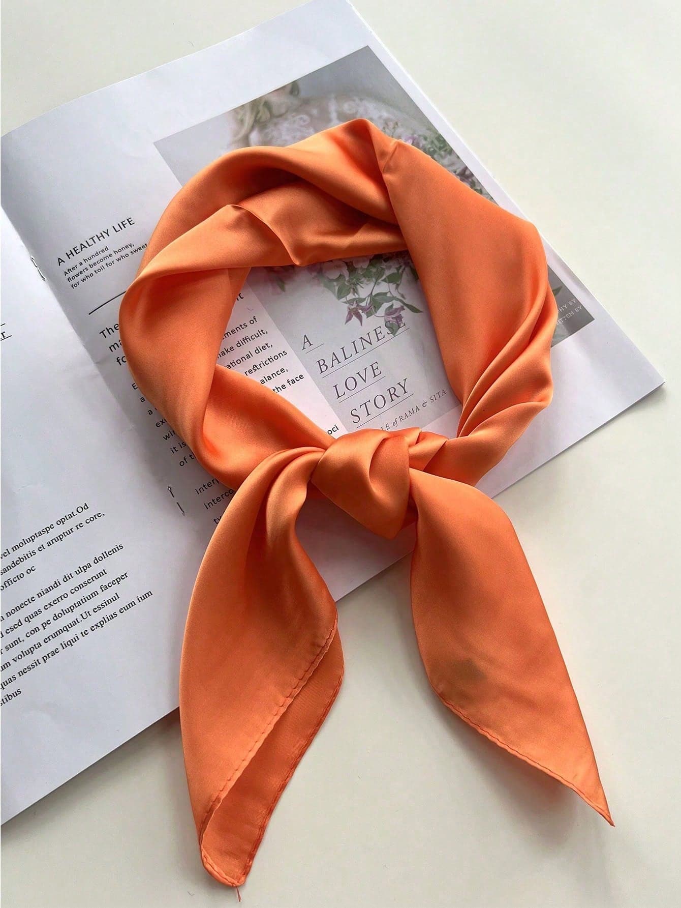 1pc Solid Color Scarf, Comfortable, Elegant, Unique, Classic, Versatile, Fashionable Women's Scarf For Spring/Autumn,Holiday,Travel Essential