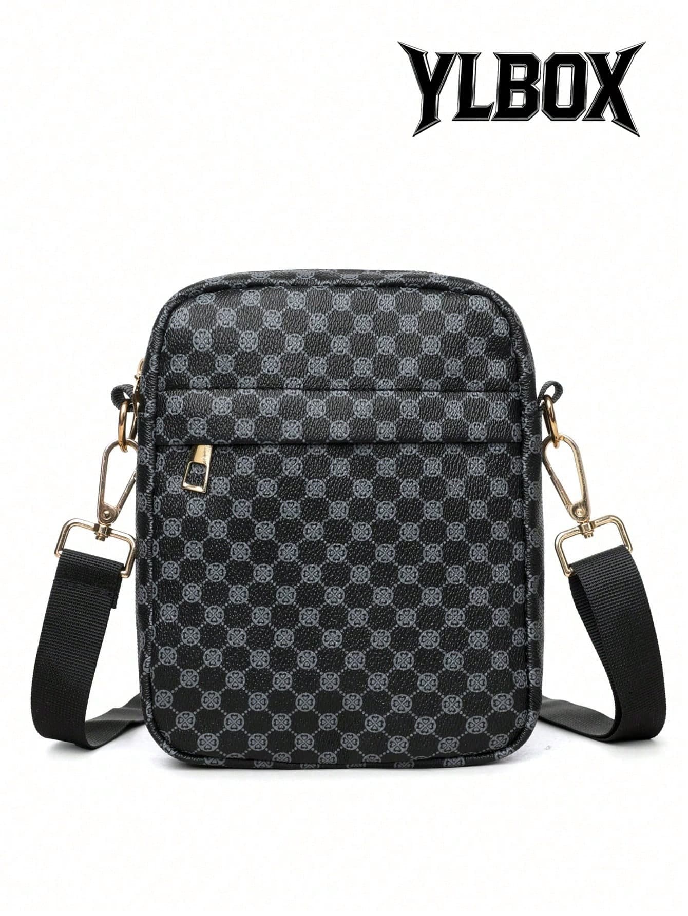 New Men's Bag, Casual Versatile, Universal One Shoulder Crossbody Small Backpack PU Leather, Travel Storage Bag, Printed Spring Vintage Bag, Stationery One Shoulder Bag, Men's Gift One Shoulder Bag, Mini Bag, Small Bag, Wallet, Office Bag, One Shoulder Bag, Men's Side Bag, Camera Bag, Holiday Bag