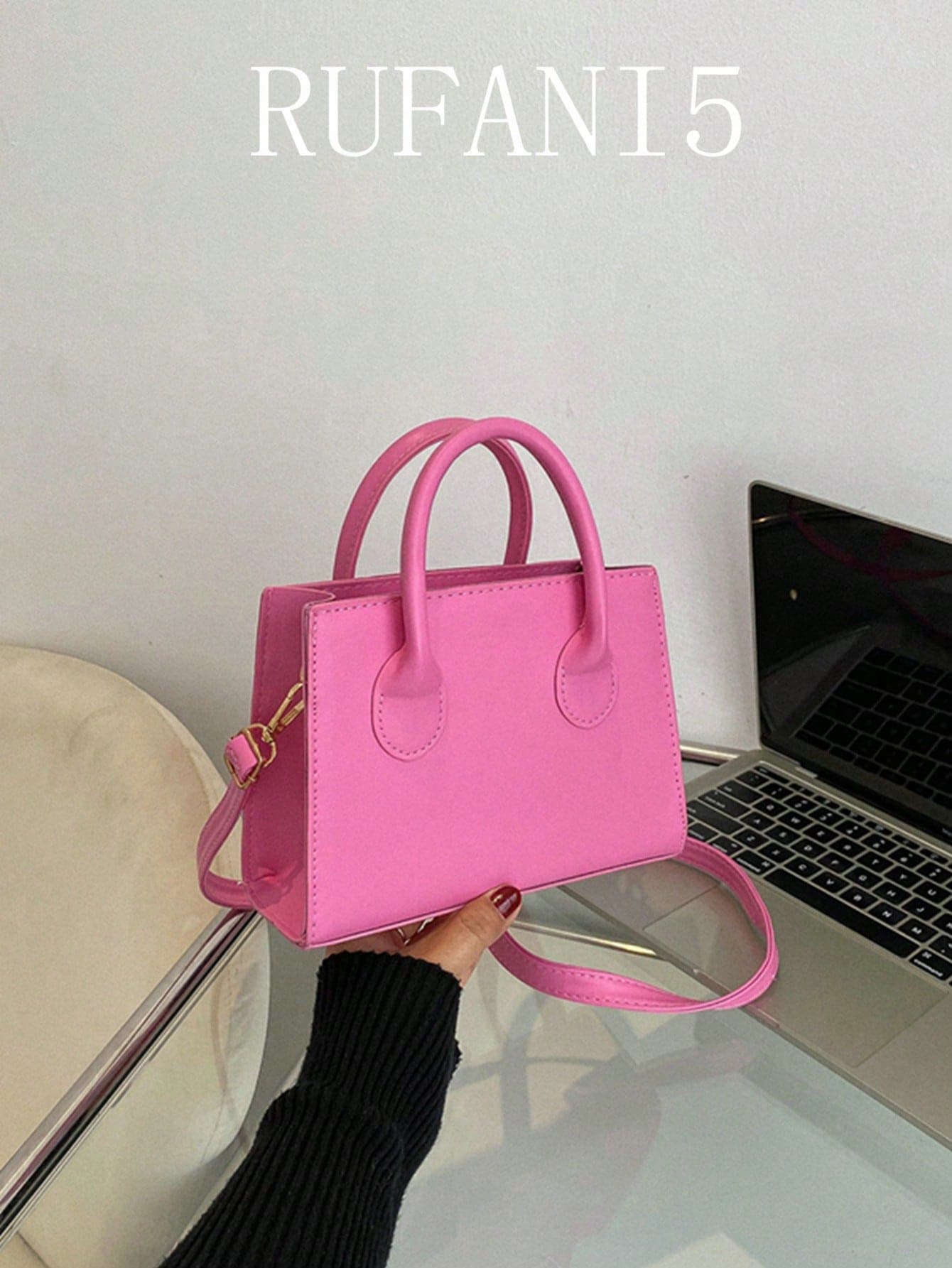 Lightweight,Business Casual Minimalist Double Handle Square Bag For Teen Girls Women College Students,Rookies & White-collar Workers Perfect for Office,College,Work ,Business,Commute,Outdoors, Travel, Outings