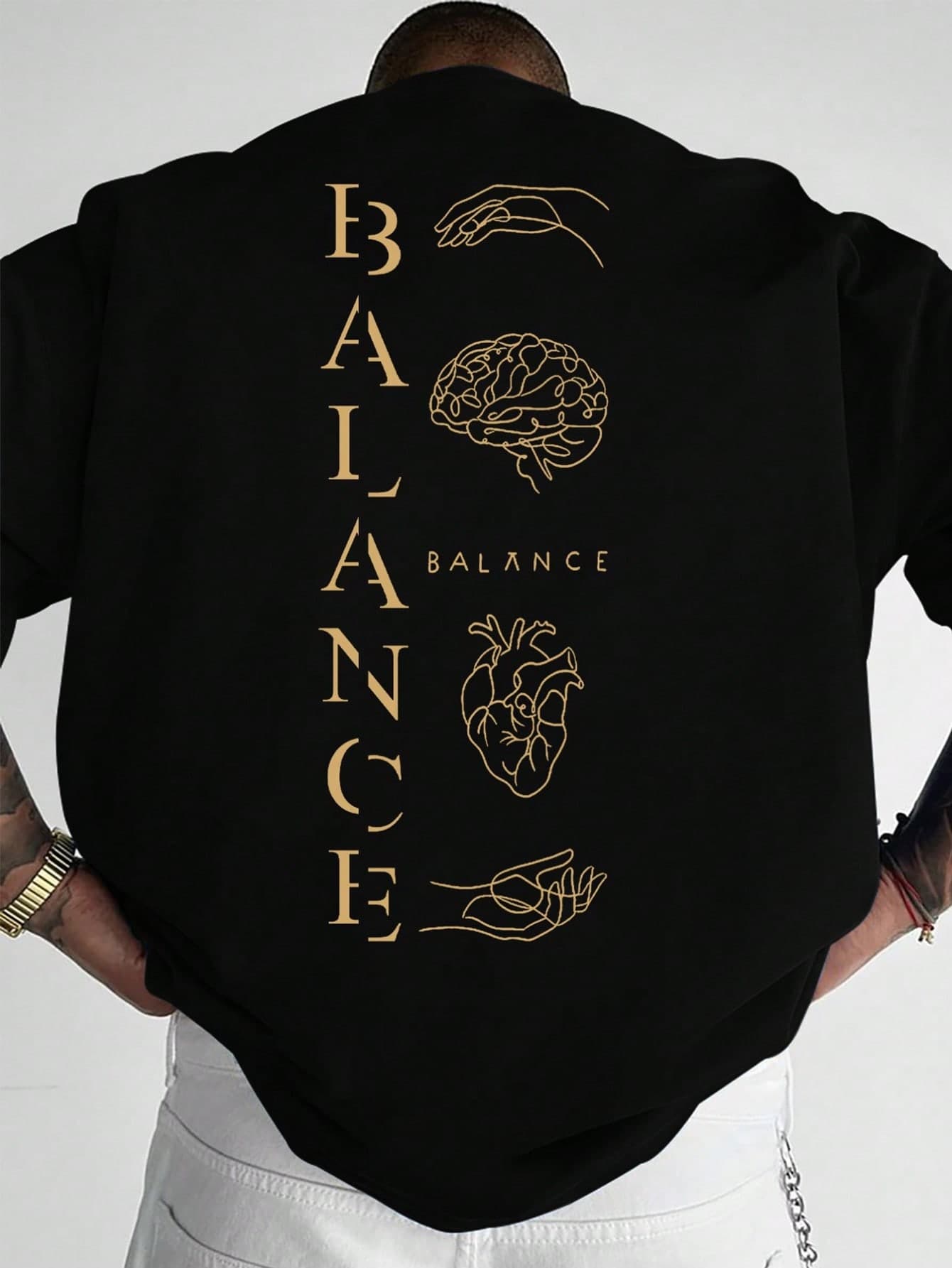 1pc Men's Fashionable Printed Loose Fit Short Sleeve T-Shirt | Exquisite Design | Summer Essential | Easy To Match, Showcase Your Style