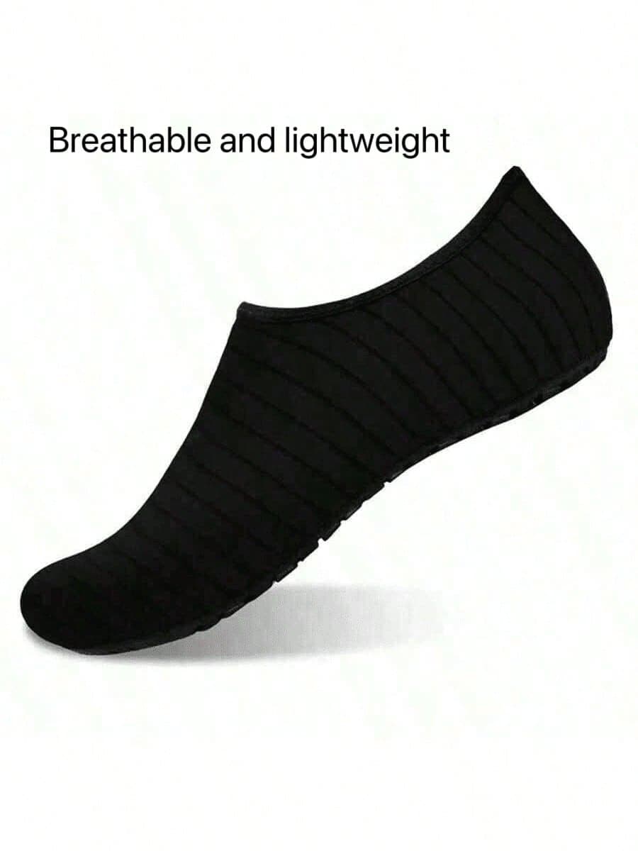 1 Pair Quick-Dry Beach Socks, Soft Bottom, Suitable For Snorkeling, Swimming, Boating, Hiking, Surfing, Lightweight, Beach Essentials, Pool Float