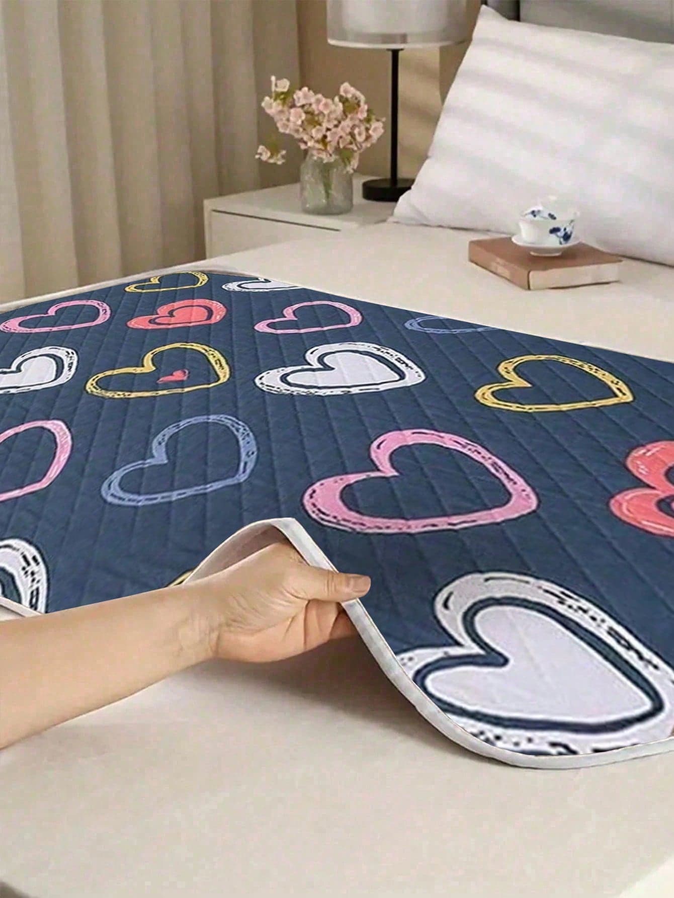 Reusable Leak-Proof Menstrual Pad, Waterproof Washable Mattress Pad, Mattress Protector, Suitable For Women To Use During Menstruation, Incontinence, Bedwetting, Adults And Elderly