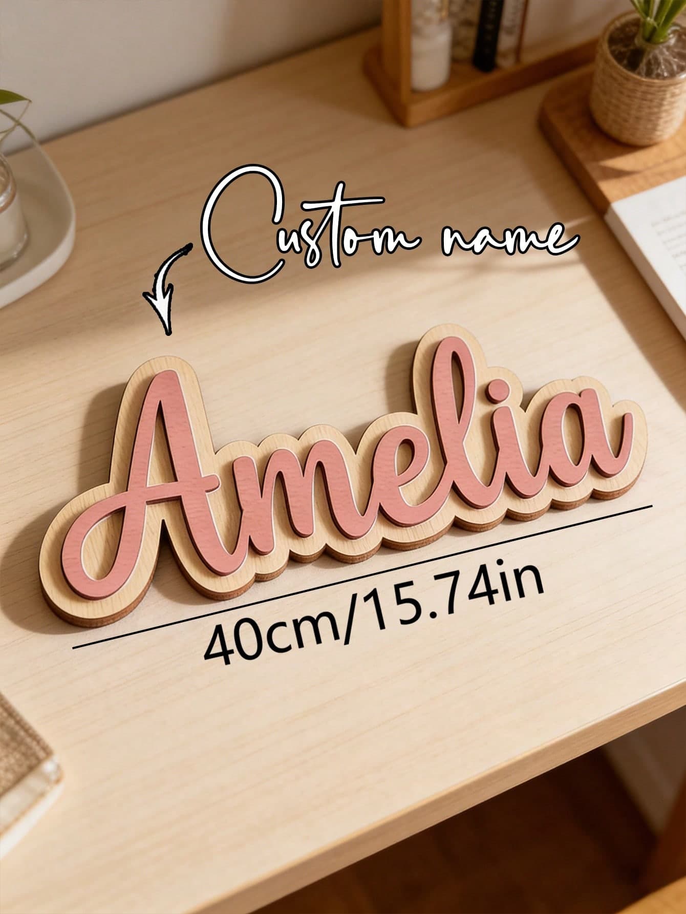 Add Unique Personalized Elements To Your Baby's Room!, Baby Room Name Plate, Baby Room Wall Decor, These Charming Name Plates Are Suitable For Any Room., They Are Not Only Fashionable And Beautiful, But Can Also Create A Warm And Comfortable Atmosphere For Your Baby