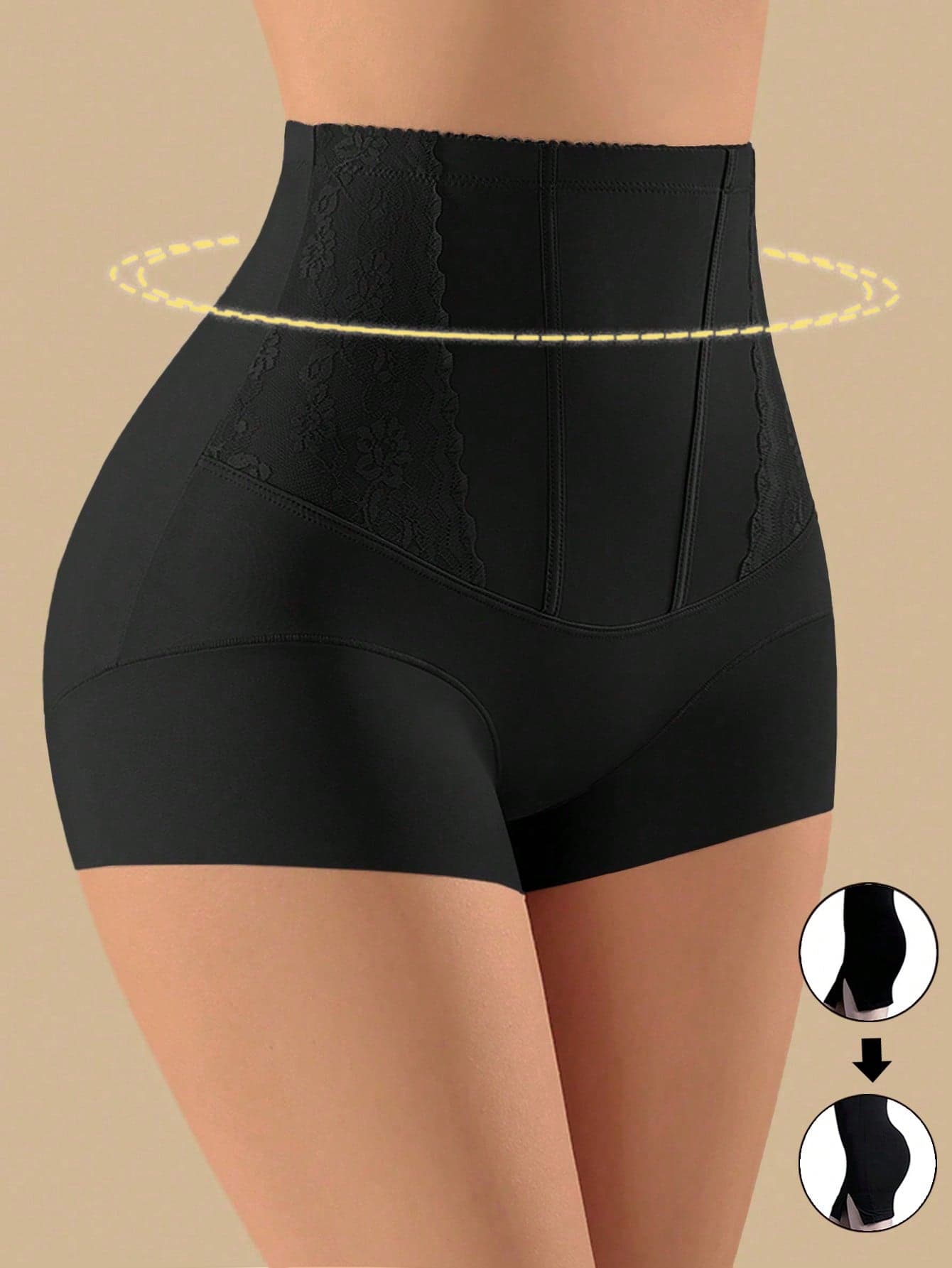 High Waist Seamless Slimming Pants For Women, Tummy Control Shapewear Leggings