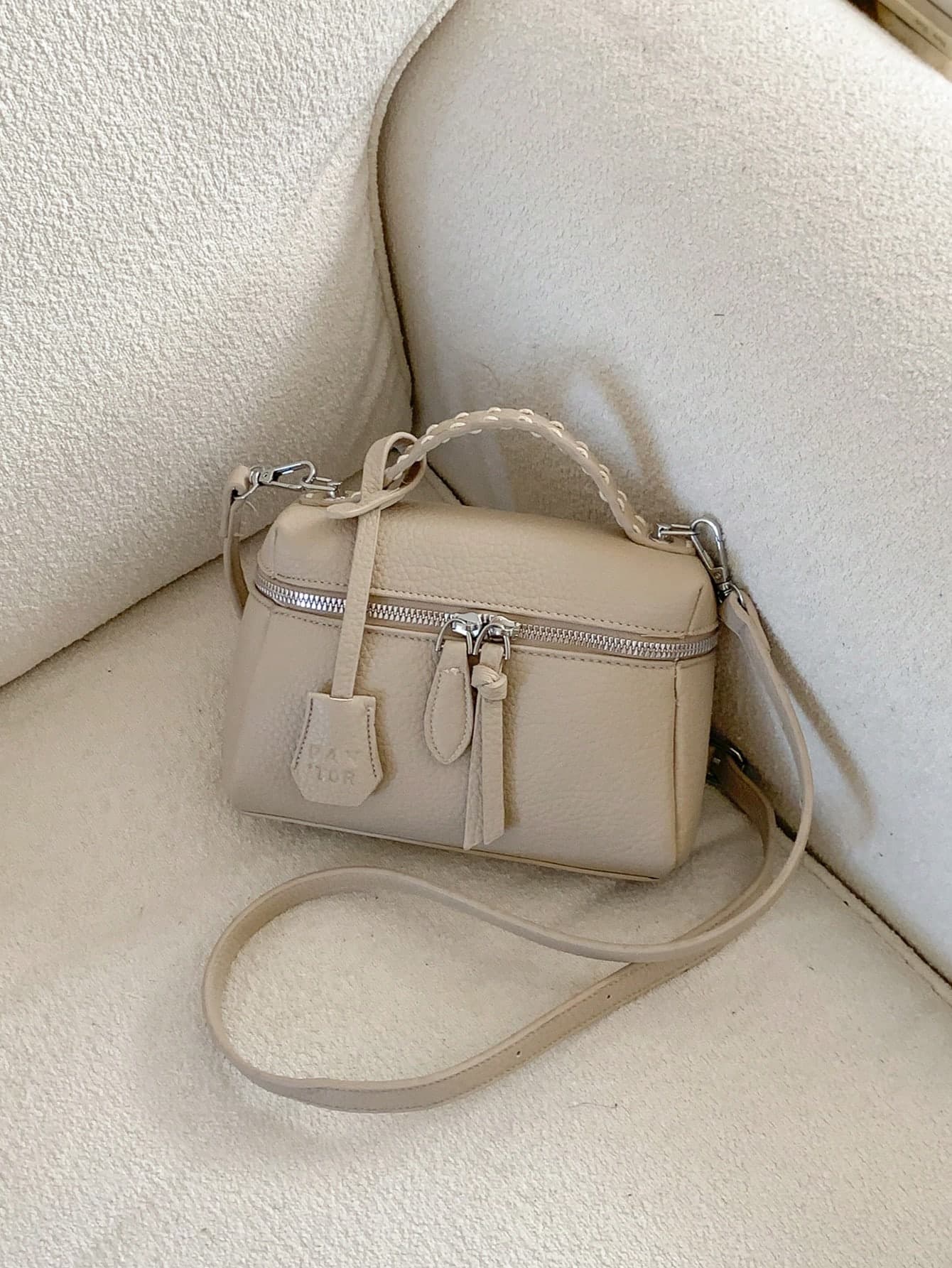 New Fashion Women's Handbag Box Bag Shoulder Ins Popular Commuter Square Crossbody Bag
