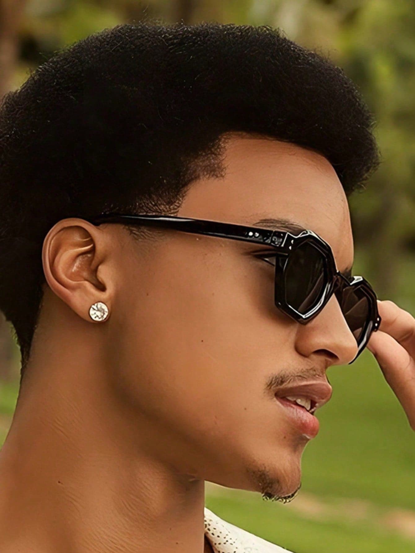 Retro Polygon Fashion Glasses Unisex Casual Cross-Border Fashion Item Providing