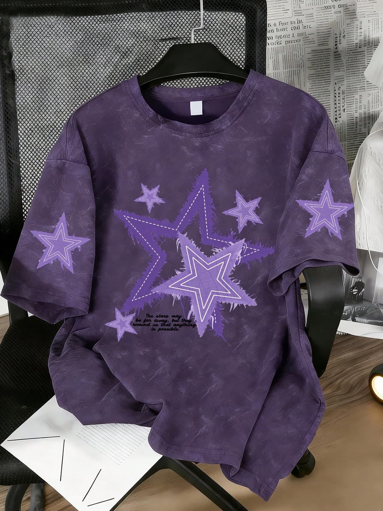 Girls' Fashionable Graphic Print Short Sleeve T-Shirt, Street Style Summer School Tee, Casual Chic Daily Wear