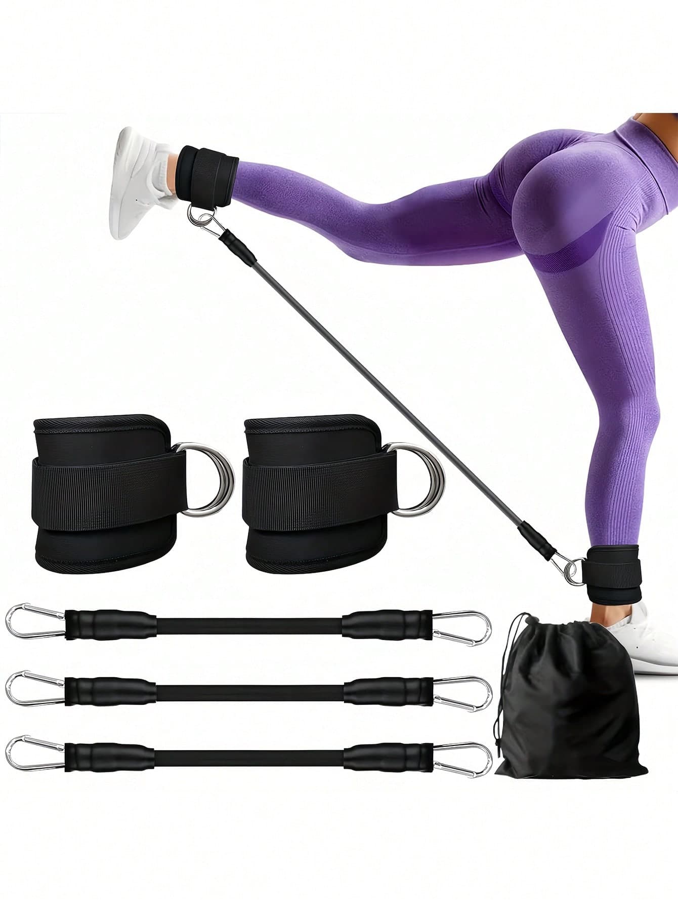 Yoga Resistance Bands Exercise Loop Bands To Shape Your Legs And Glutes For Yoga Pilates Home Workout Strength Bands For Booty Home Workout Equipment Dumbbells For Exercise Gym Sets Pilates Yoga Accessories Weight Loss Exercise