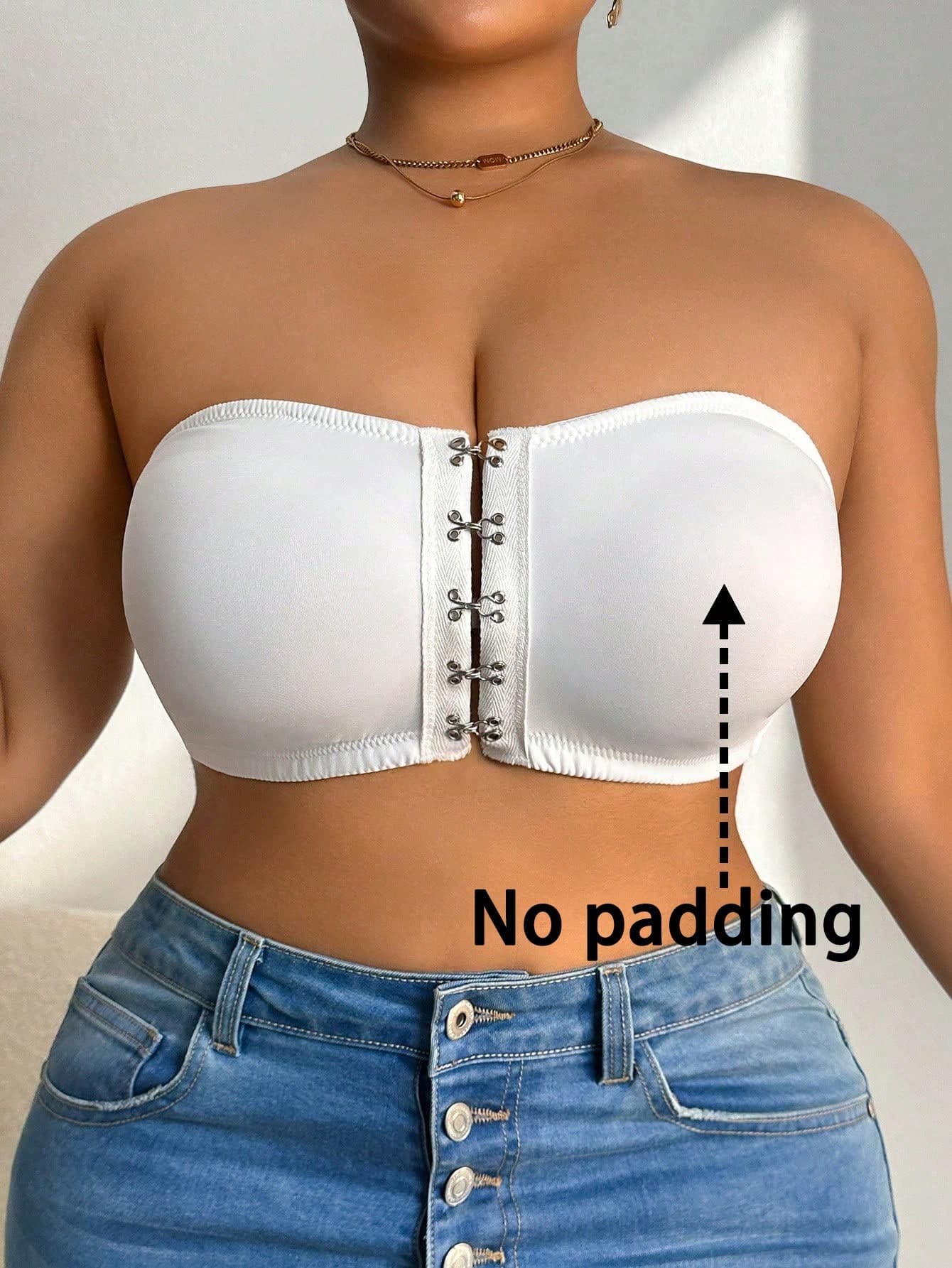Front Closure Plus Size Bra For Women