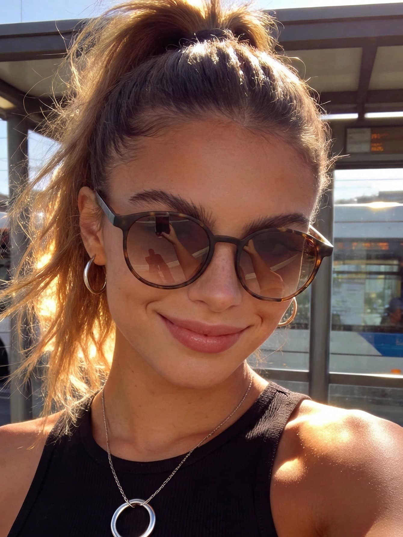 1 Pair Women's Round Leopard Print Small Frame Ultra-Light Fashion Glasses, Suitable For Travel, Outfits, Parties, Outdoor Activities