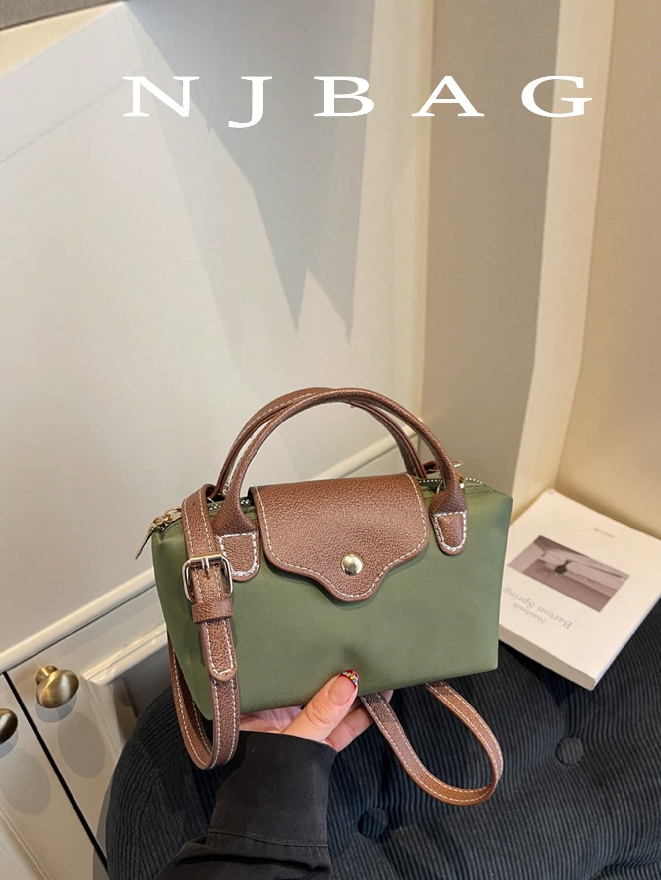 1pc Mini Fashion Handbag Small Square Bag, Versatile Women's Shoulder Bag Crossbody Bag, Solid Color Mini Wallet, Can Hold Phone, Coins, Lipstick, For Daily Use, Commuting.