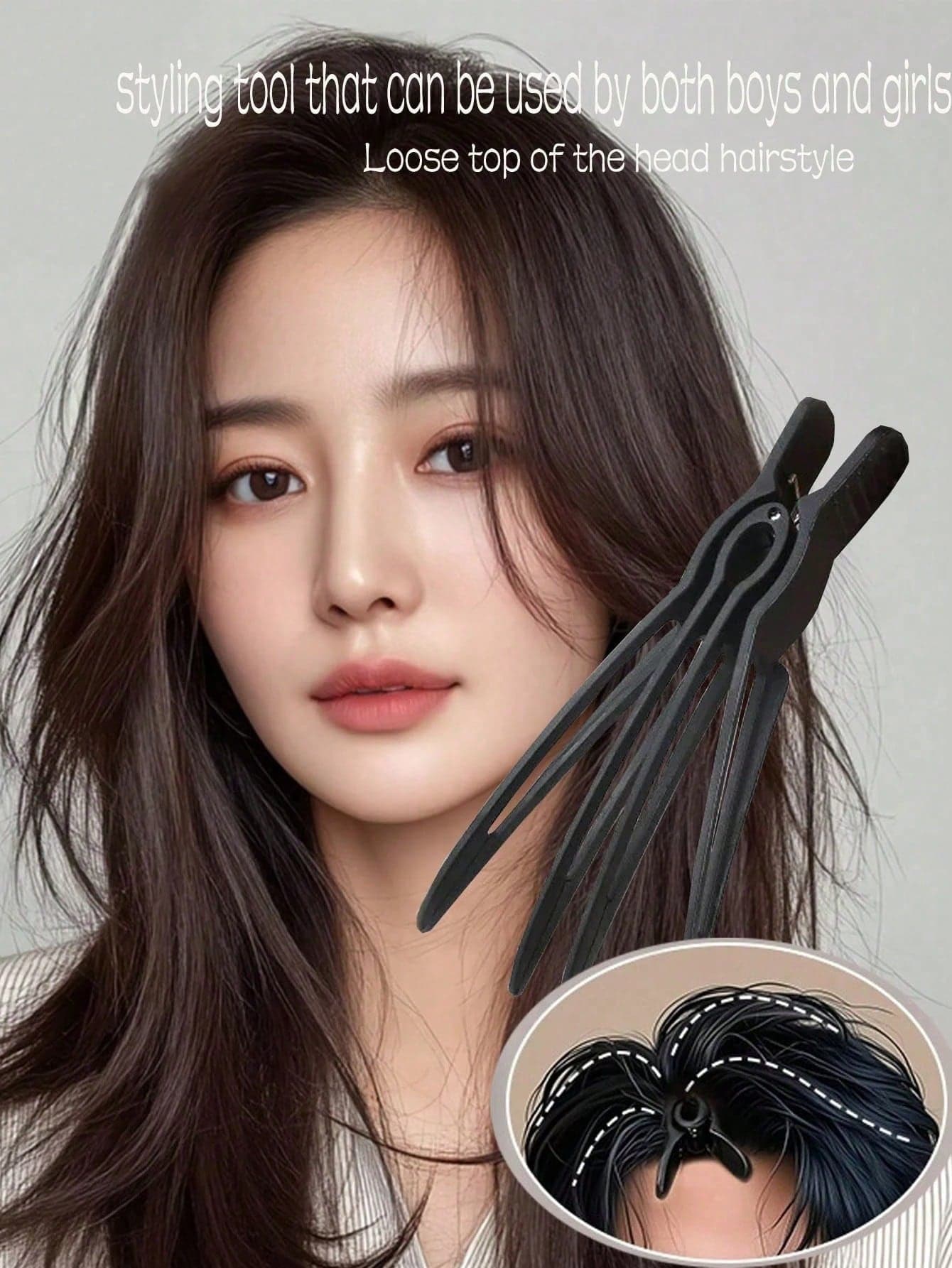 10pcs/5pcs/3pcs This Root-Volumizing Clip Helps You Effortlessly Create Stylish Looks. Suitable For Both Men And Women, It Makes An Ideal Gift For Bridesmaids And Is Perfect For Any Occasion-From Outdoor Activities To Everyday Outings.